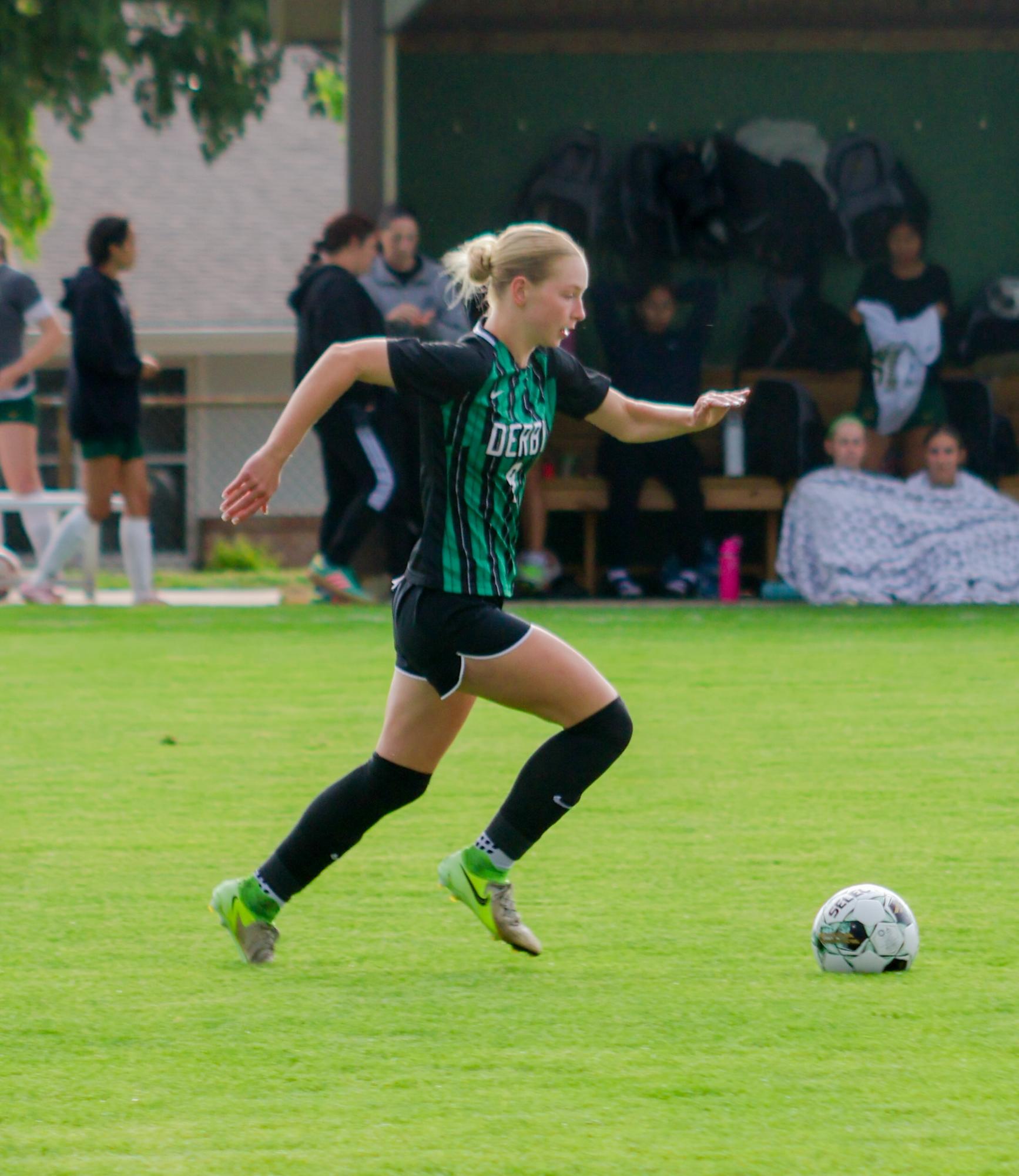 Girls varsity soccer senior night against Salina South (photos by Stevie Hoppock)