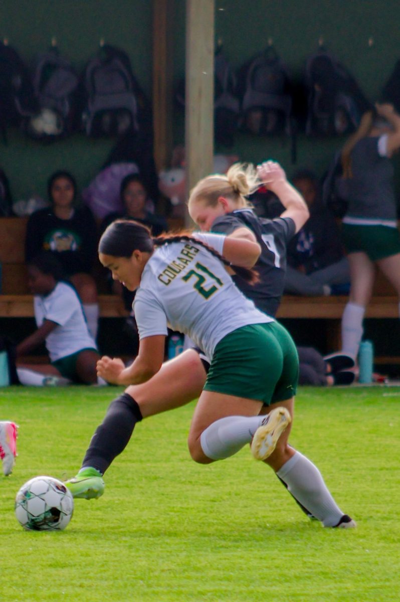 girls varsity soccer goes against Salina South wining 2-0 on senior night 