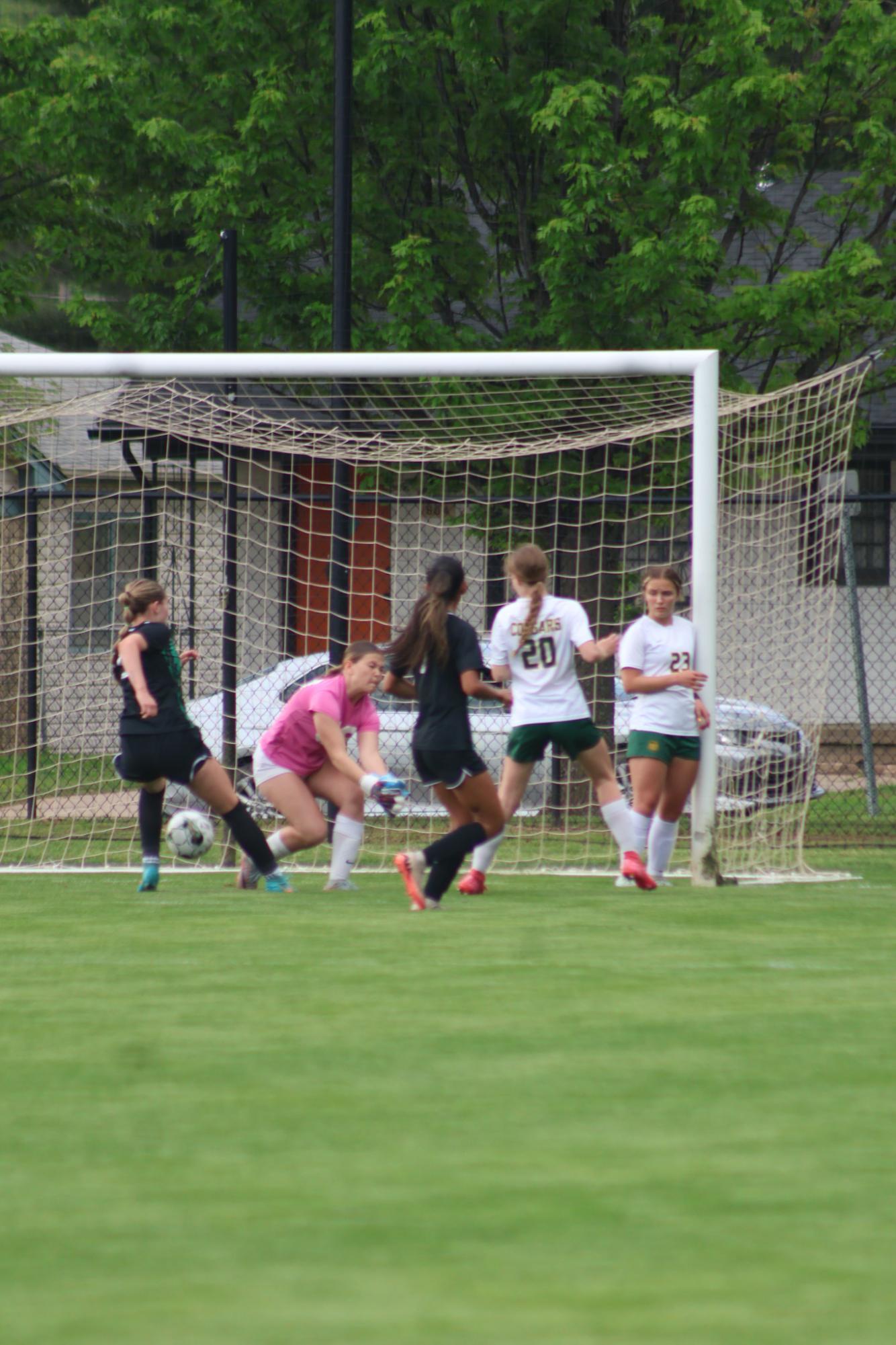 Girls varsity soccer senior night against Salina South (photos by Stevie Hoppock)