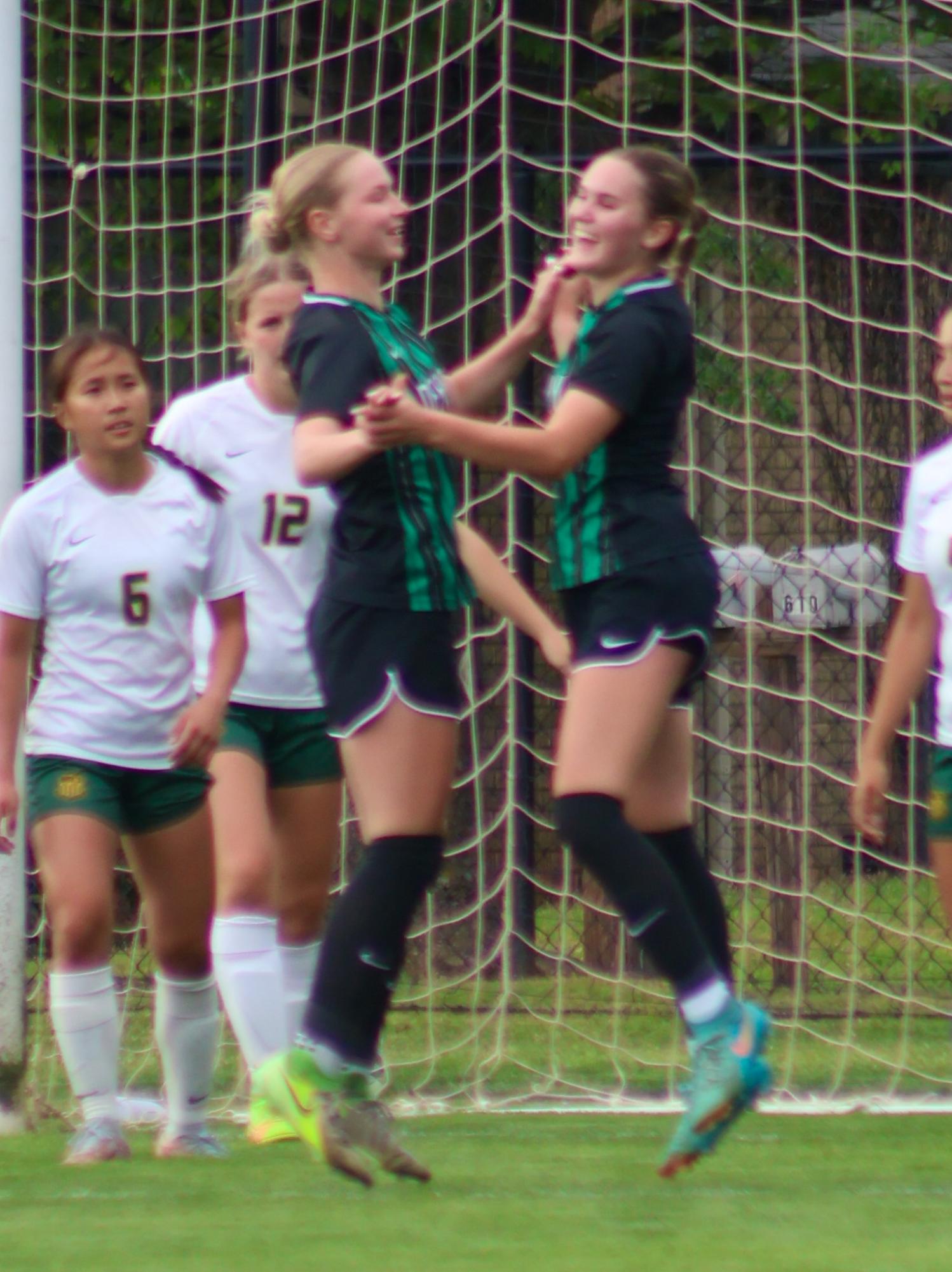 Girls varsity soccer senior night against Salina South (photos by Stevie Hoppock)