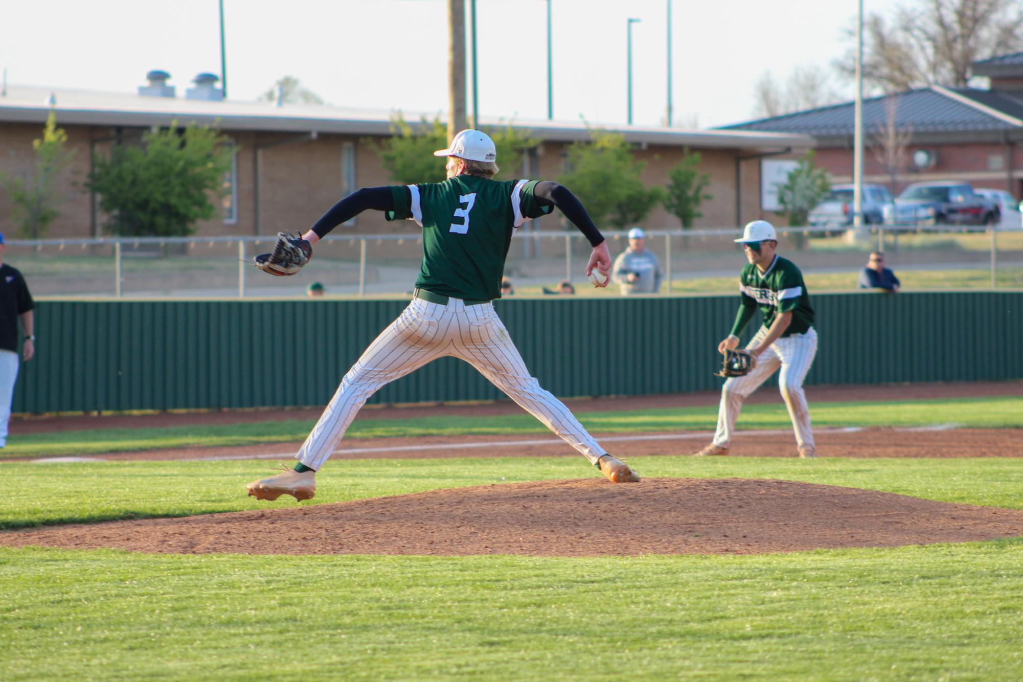 Varsity Baseball Vs. Hutchinson (photos by Stevie Hoppock)