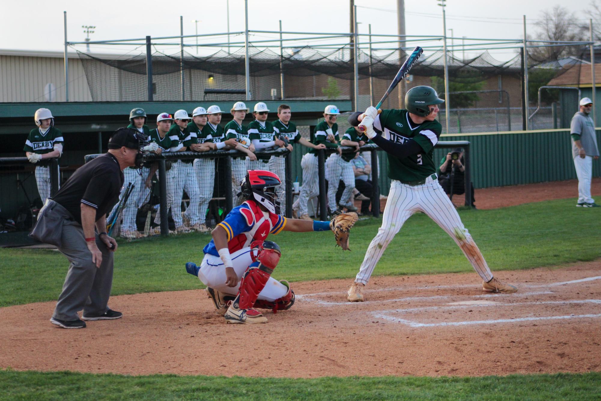Varsity Baseball Vs. Hutchinson (photos by Stevie Hoppock)