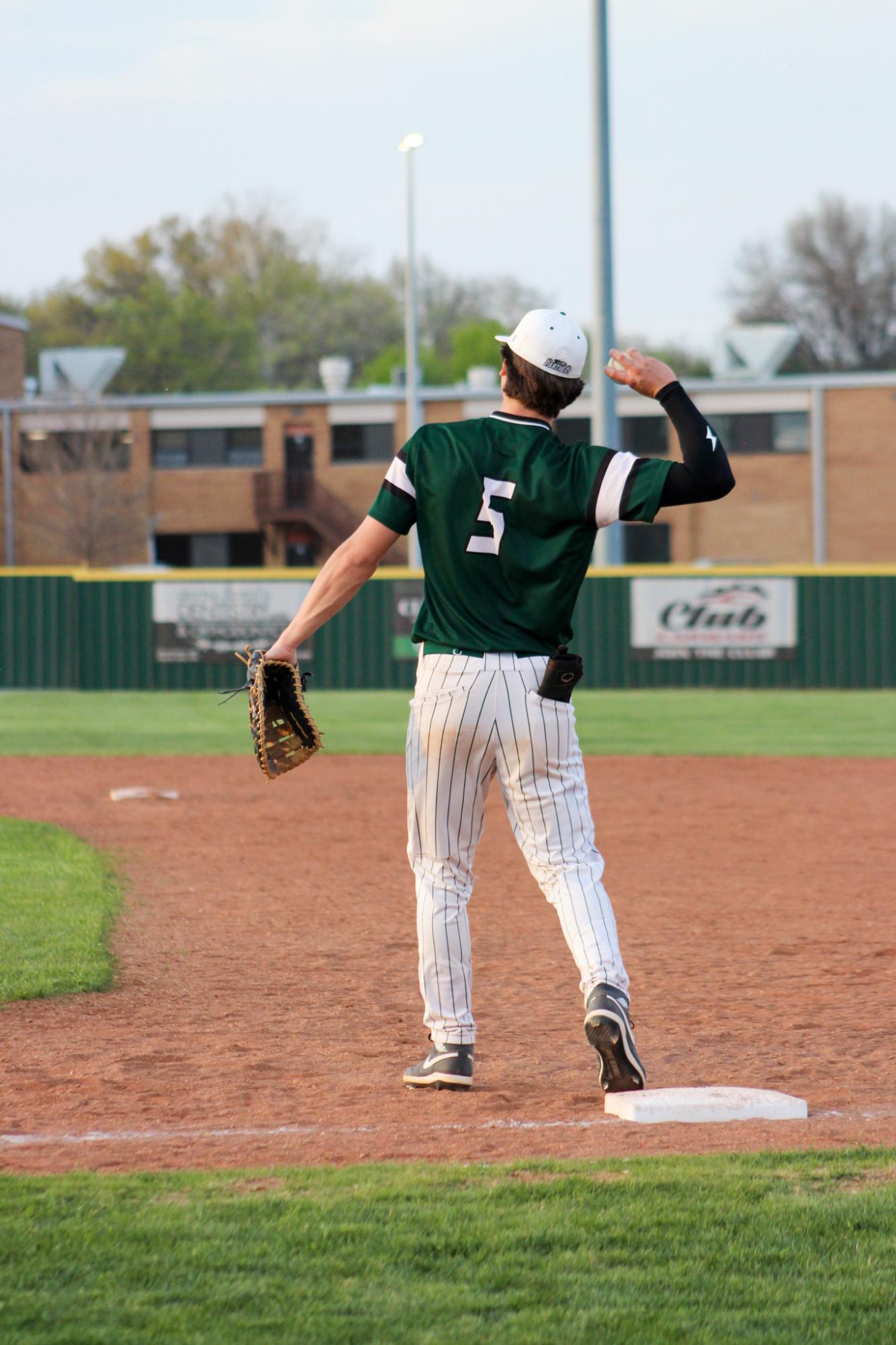 Varsity Baseball Vs. Hutchinson (photos by Stevie Hoppock)