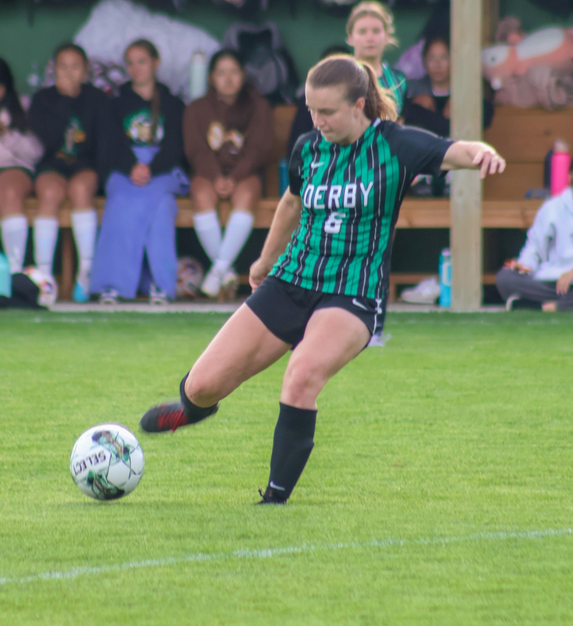 Girls varsity soccer senior night against Salina South (photos by Stevie Hoppock)