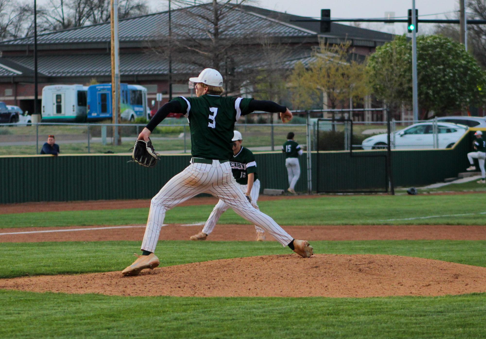 Varsity Baseball Vs. Hutchinson (photos by Stevie Hoppock)