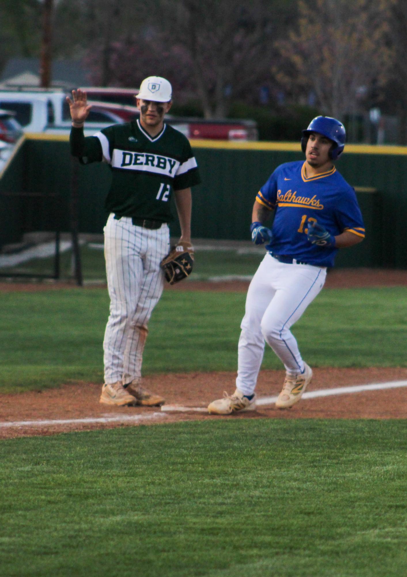 Varsity Baseball Vs. Hutchinson (photos by Stevie Hoppock)