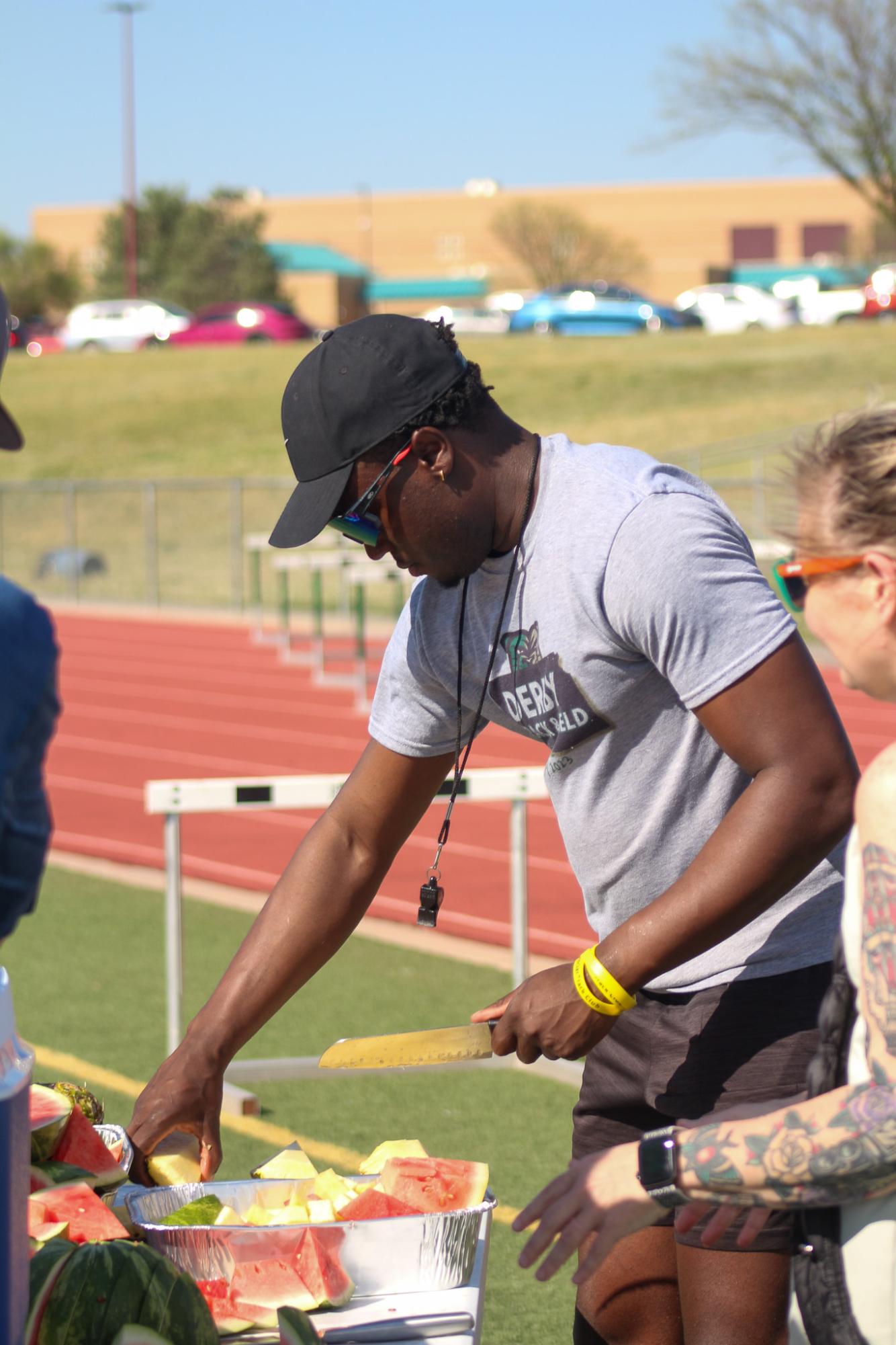 Track practice (Photos by Alexis King)
