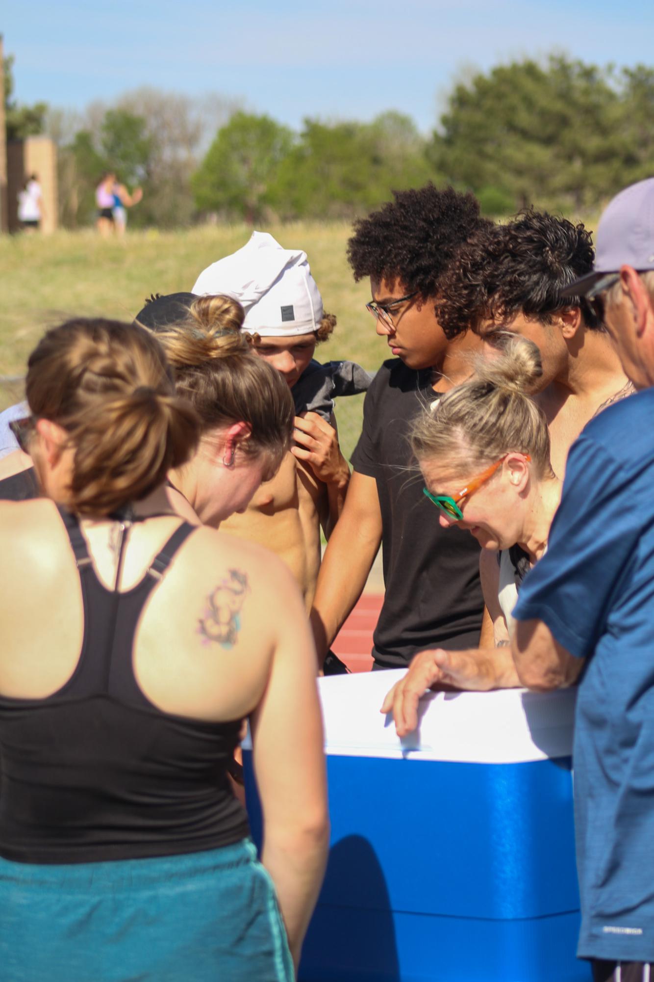 Track practice (Photos by Alexis King)