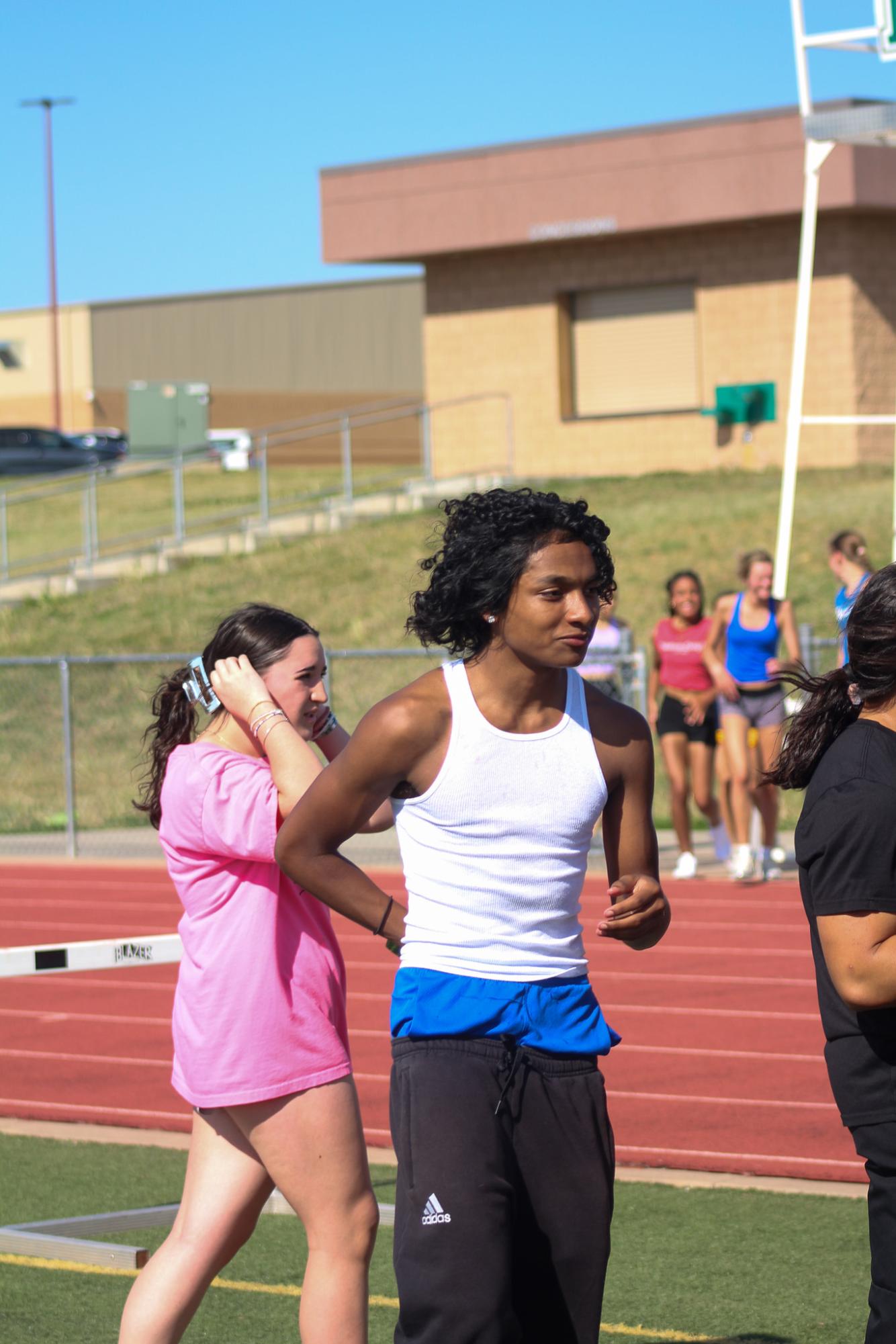 Track practice (Photos by Alexis King)