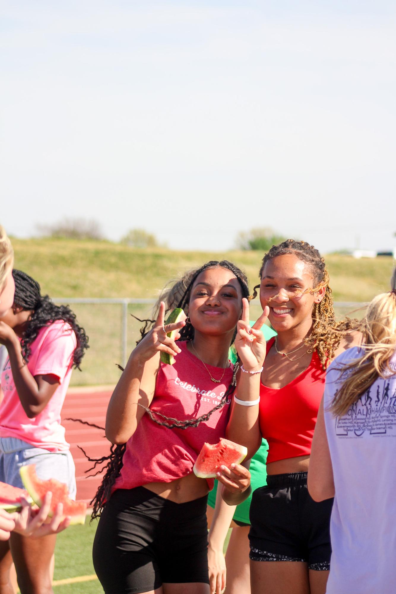 Track practice (Photos by Alexis King)