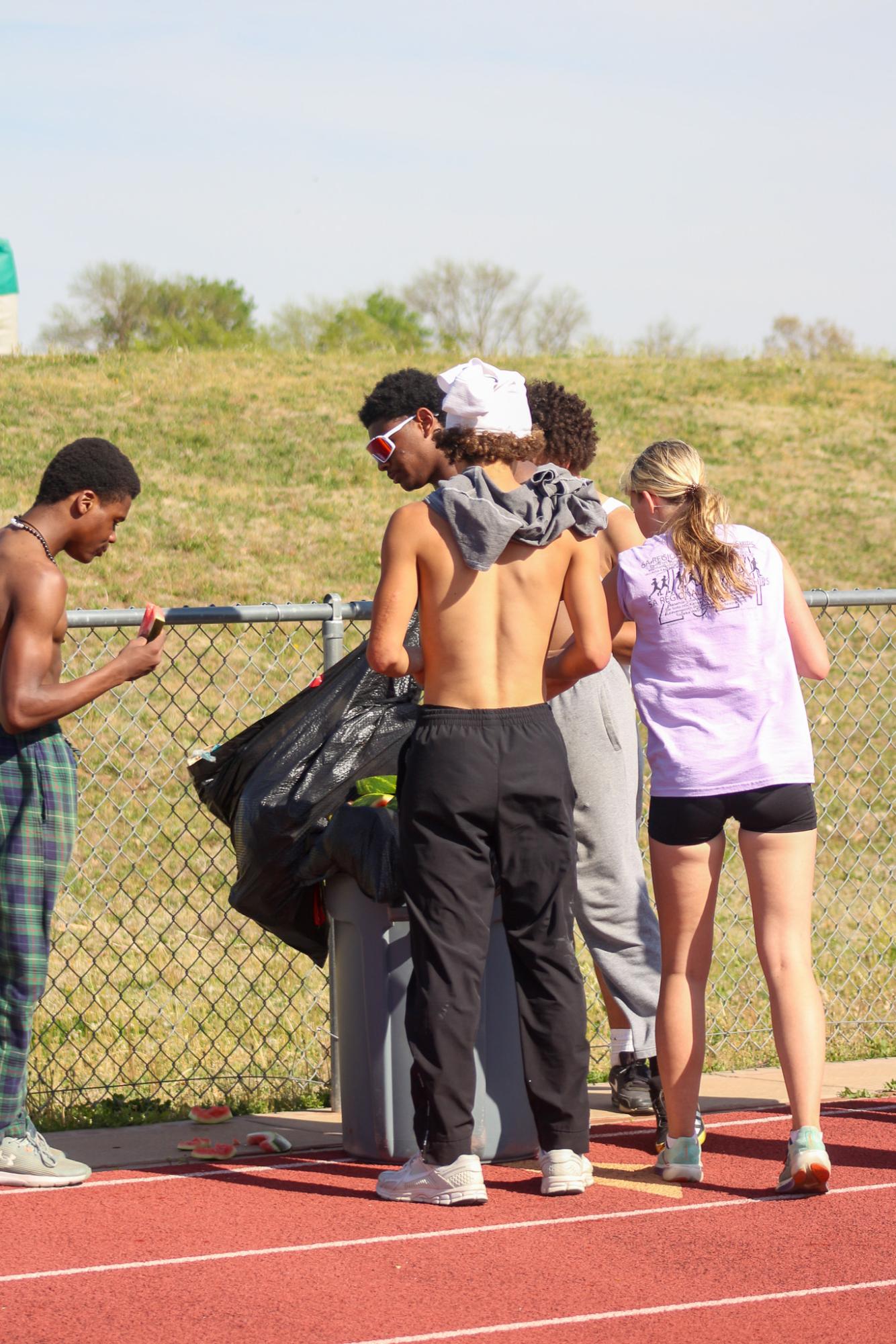 Track practice (Photos by Alexis King)