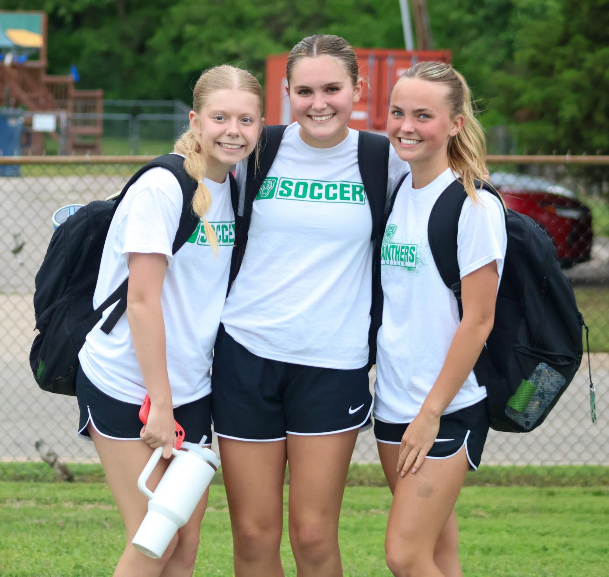 Girls varsity soccer senior night against Salina South (photos by Stevie Hoppock)
