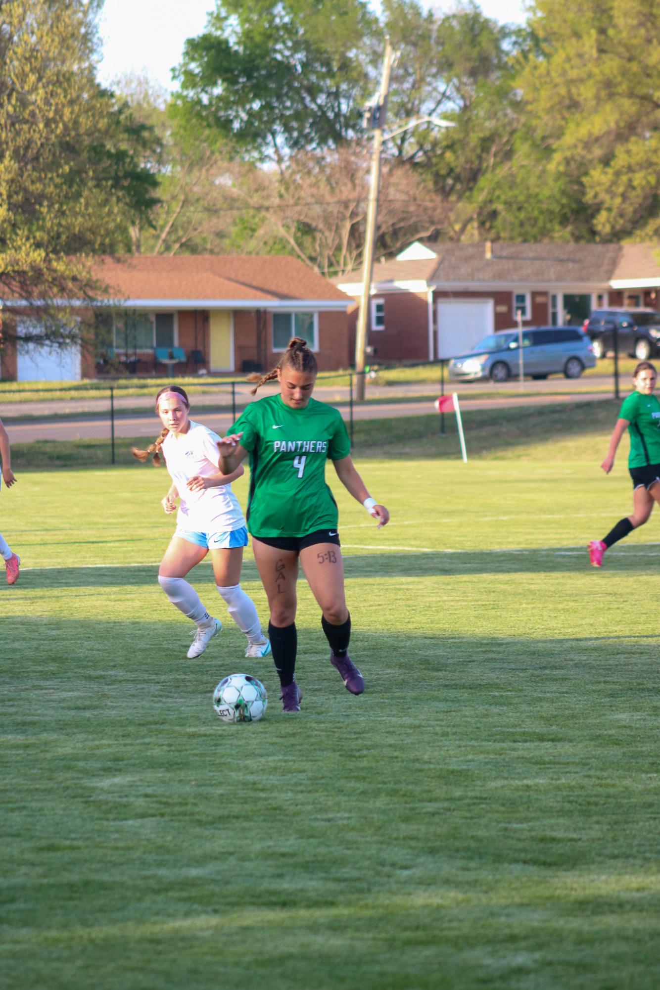 Girls varsity soccer vs. Eisenhower (Photos by Alexis King)