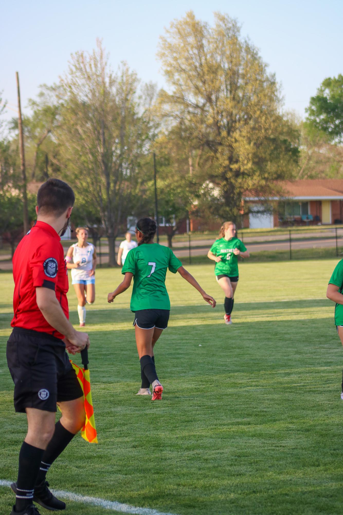 Girls varsity soccer vs. Eisenhower (Photos by Alexis King)