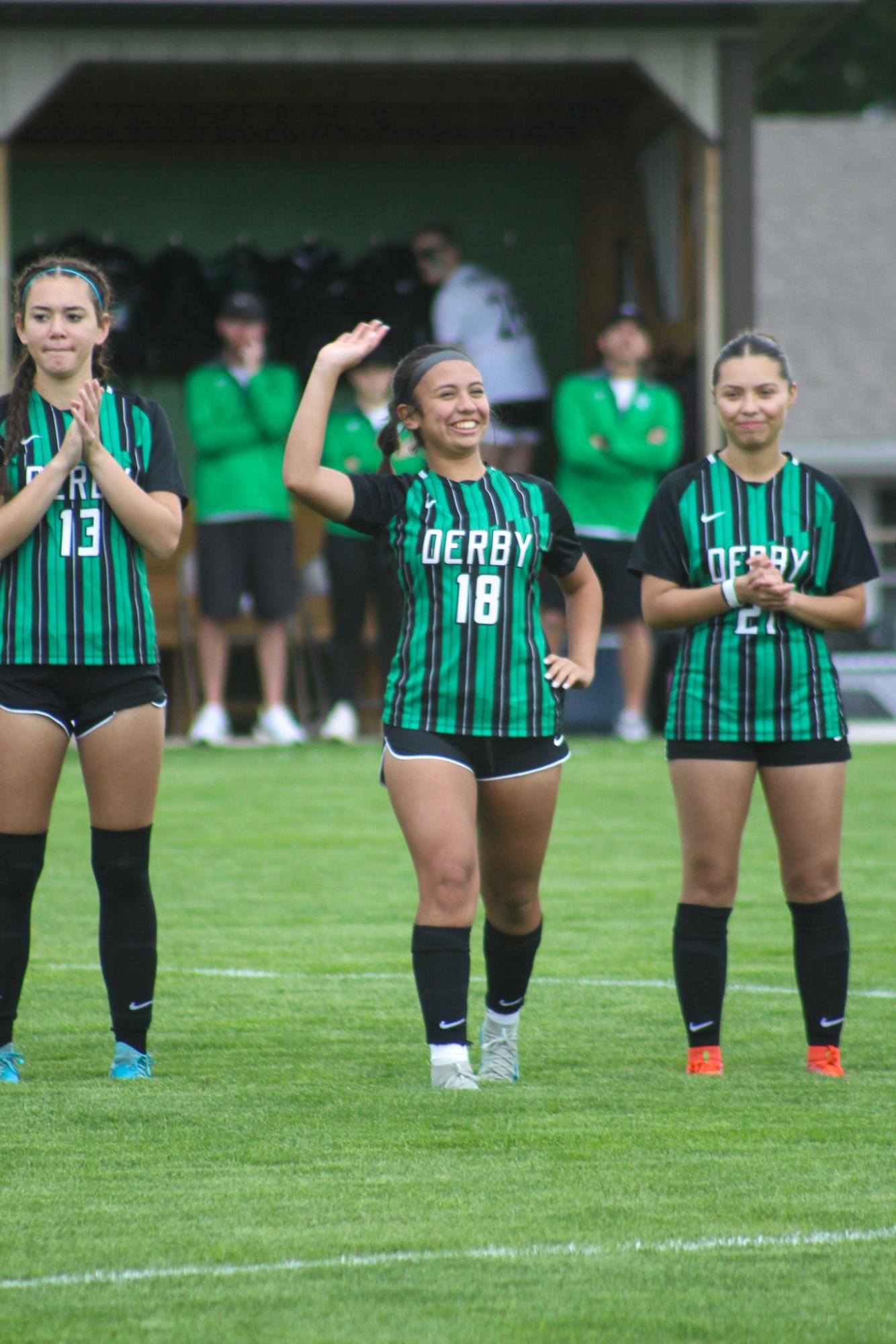 Girls varsity soccer senior night vs Salina South (Photos by Delainey Stephenson)