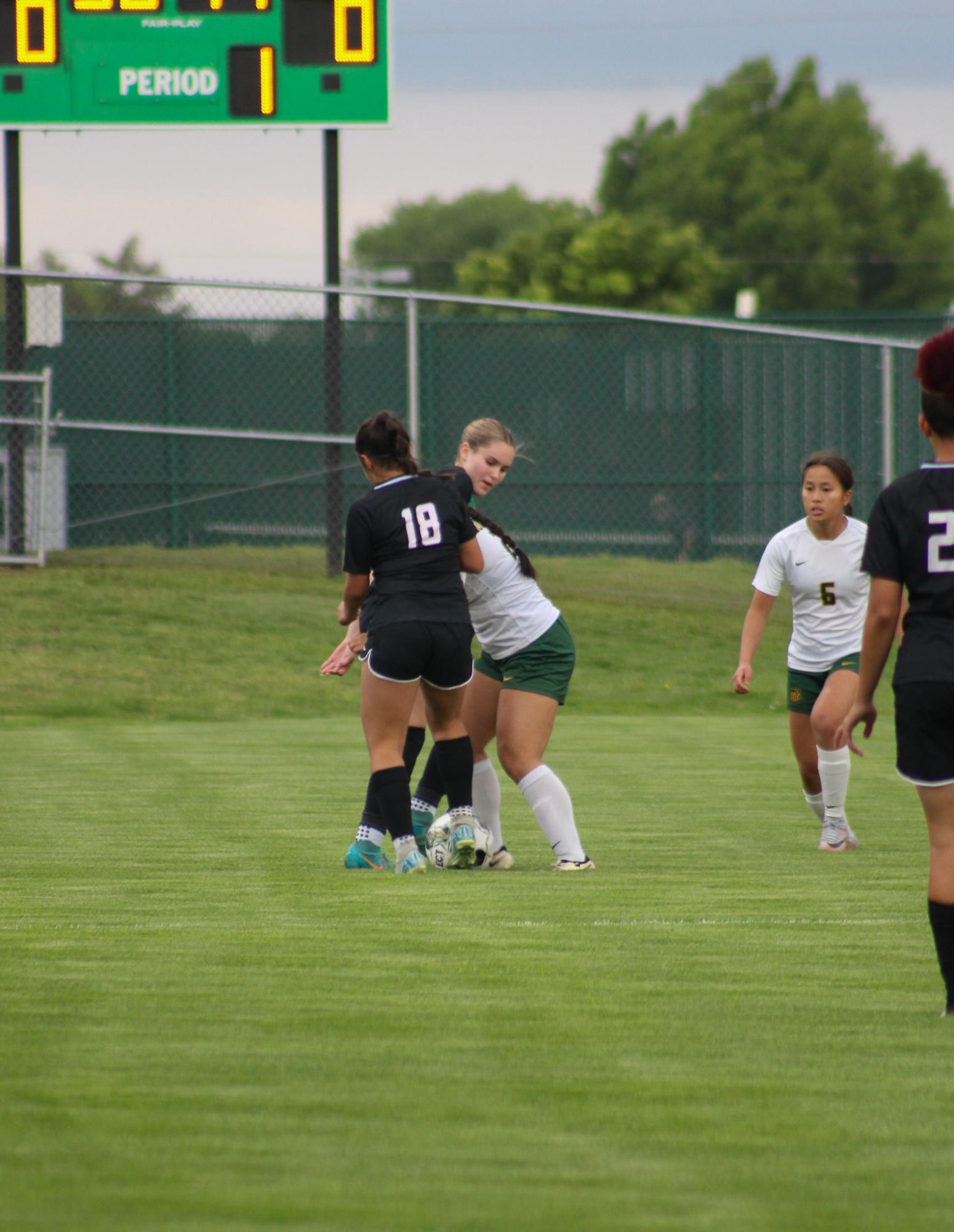 Girls varsity soccer senior night vs Salina South (Photos by Delainey Stephenson)