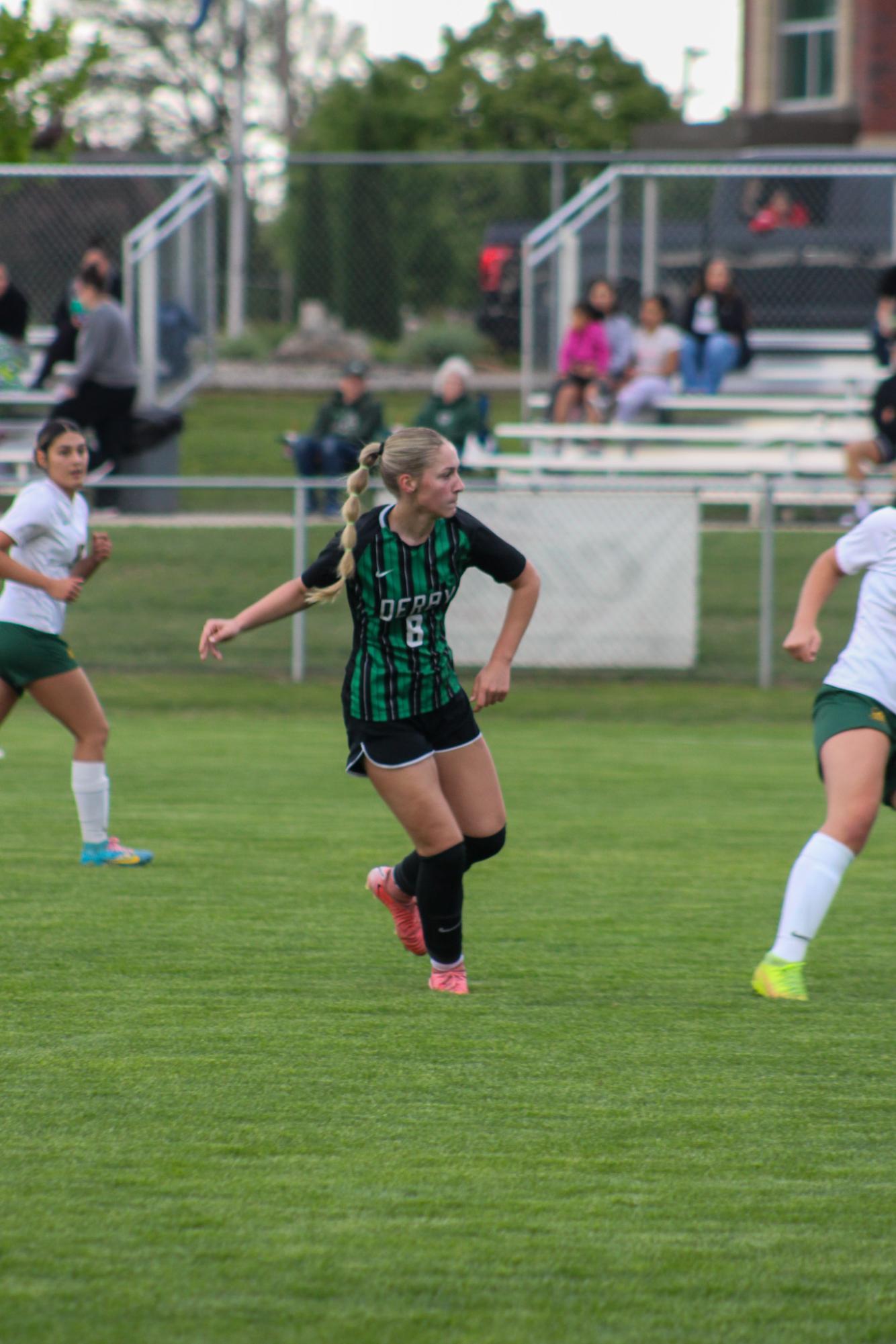 Girls varsity soccer senior night vs Salina South (Photos by Delainey Stephenson)