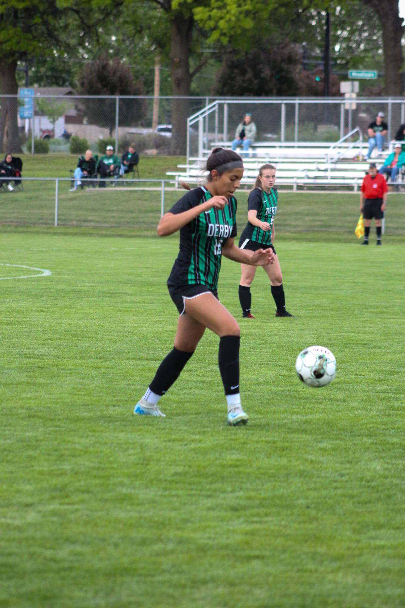 Girls varsity soccer senior night vs Salina South (Photos by Delainey Stephenson)