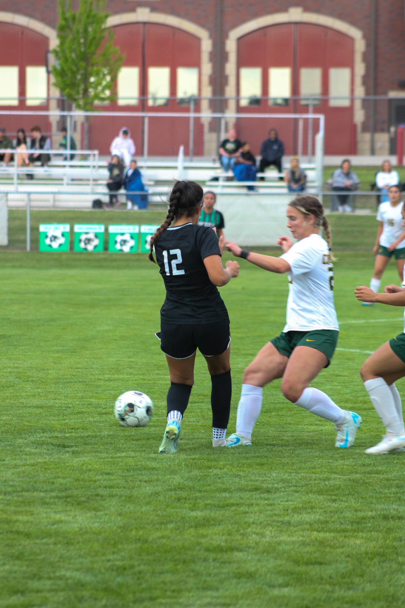 Girls varsity soccer senior night vs Salina South (Photos by Delainey Stephenson)