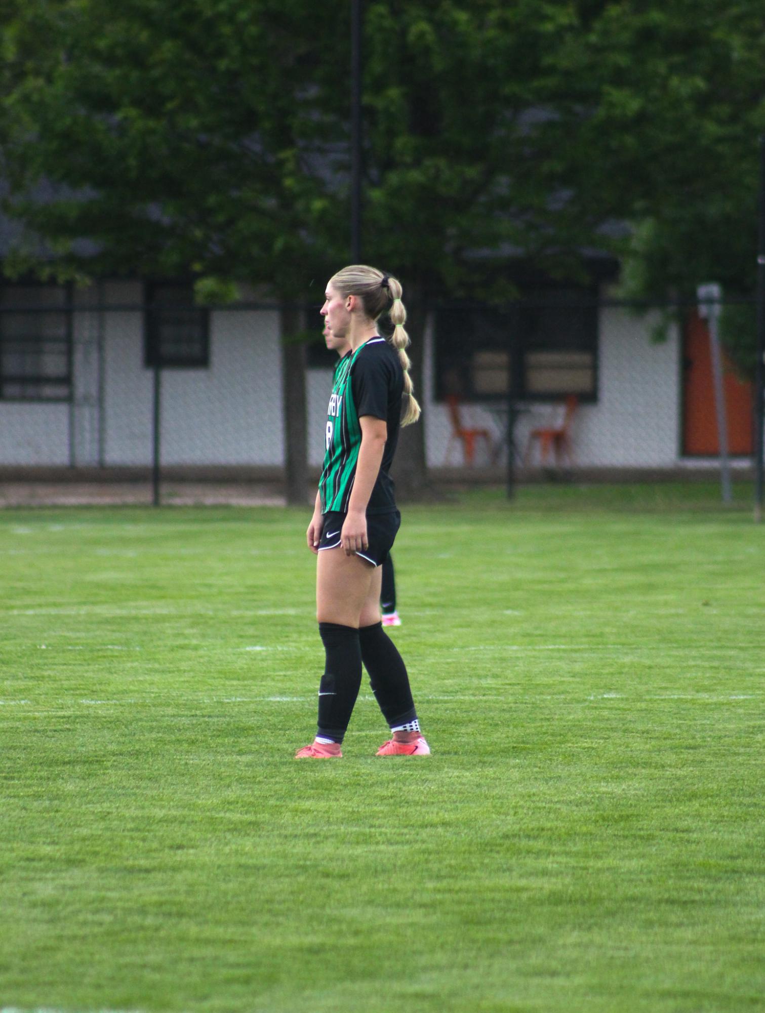 Girls varsity soccer senior night vs Salina South (Photos by Delainey Stephenson)