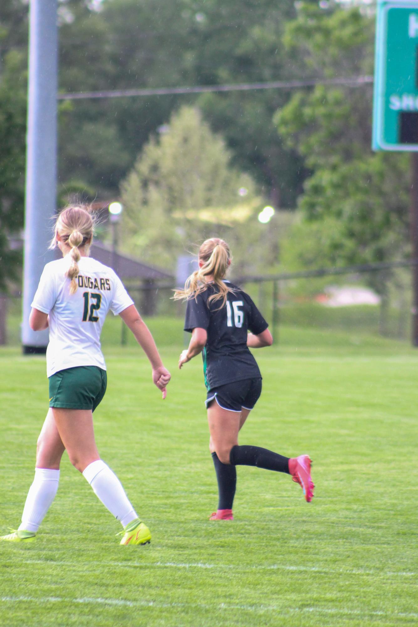 Girls varsity soccer senior night vs Salina South (Photos by Delainey Stephenson)