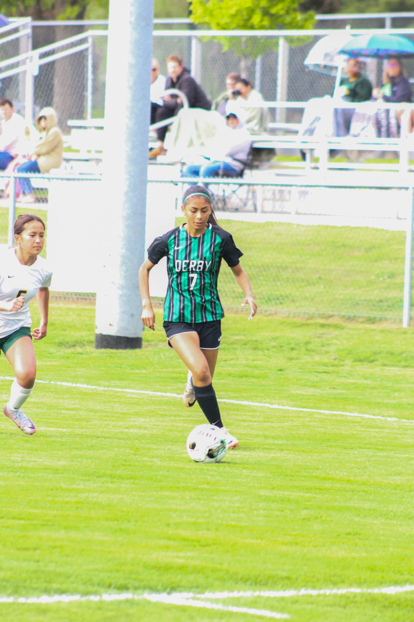 Girls varsity soccer senior night vs Salina South (Photos by Delainey Stephenson)