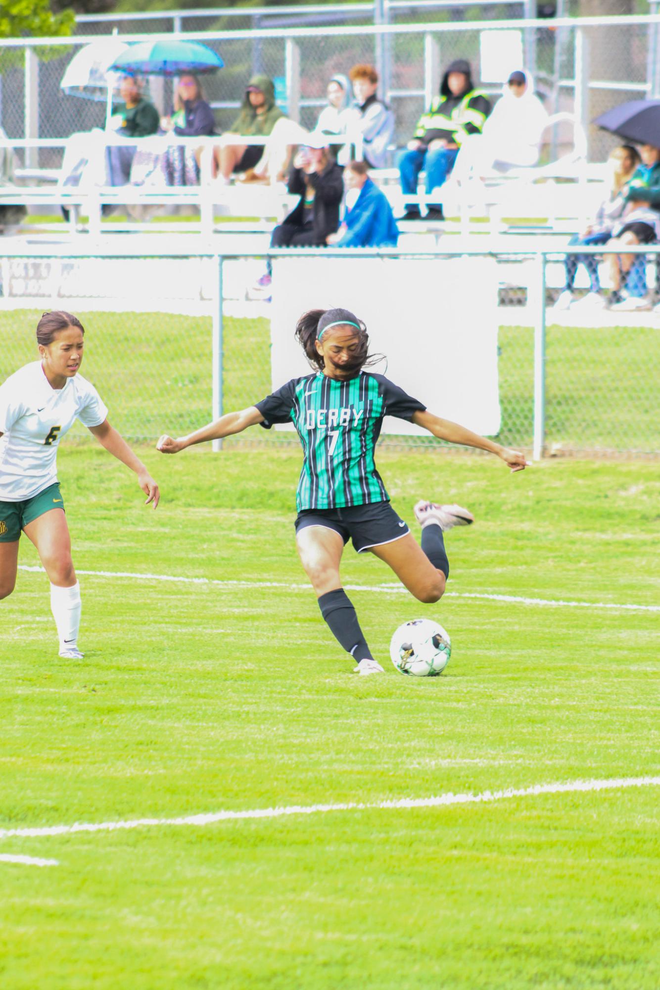 Girls varsity soccer senior night vs Salina South (Photos by Delainey Stephenson)