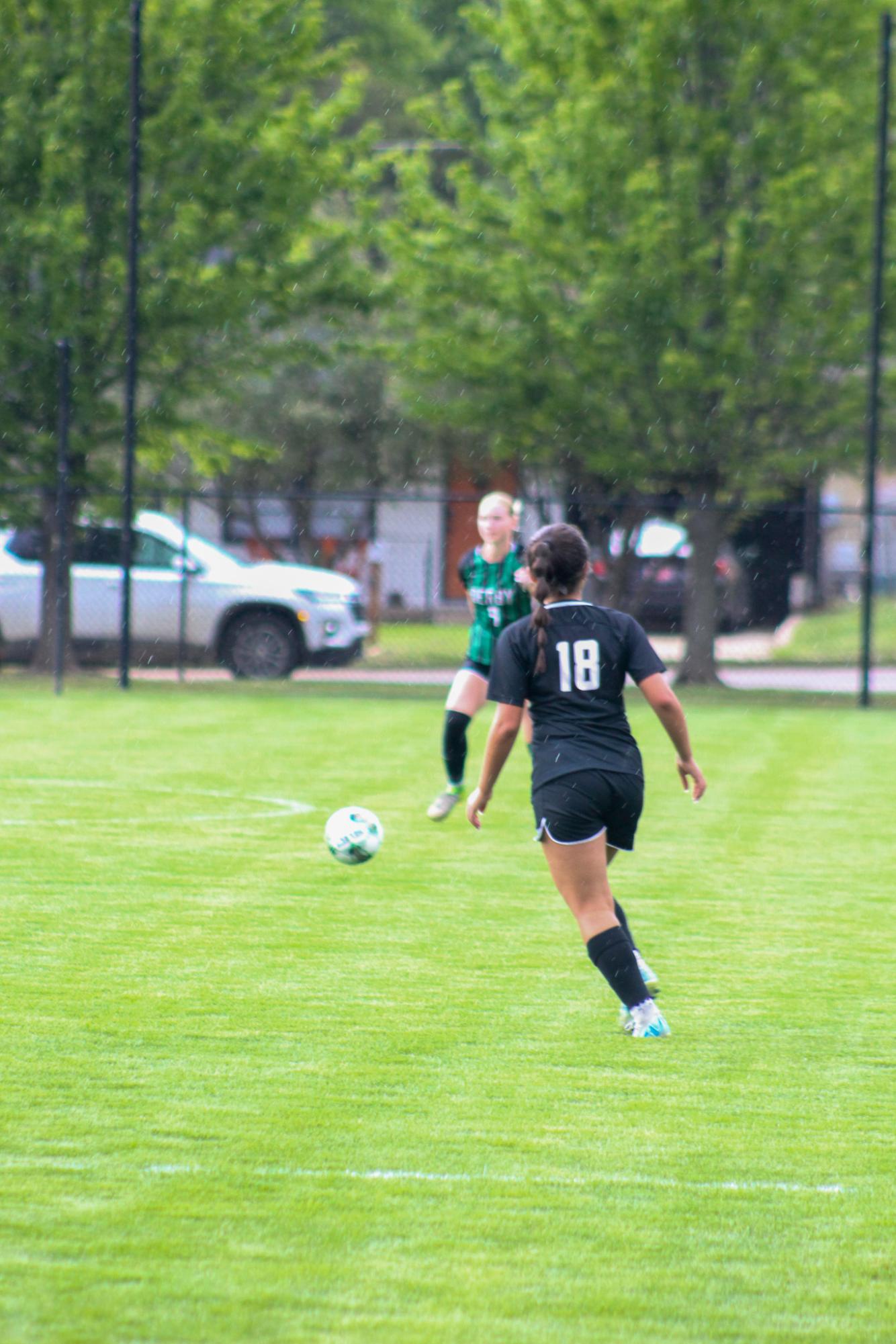 Girls varsity soccer senior night vs Salina South (Photos by Delainey Stephenson)