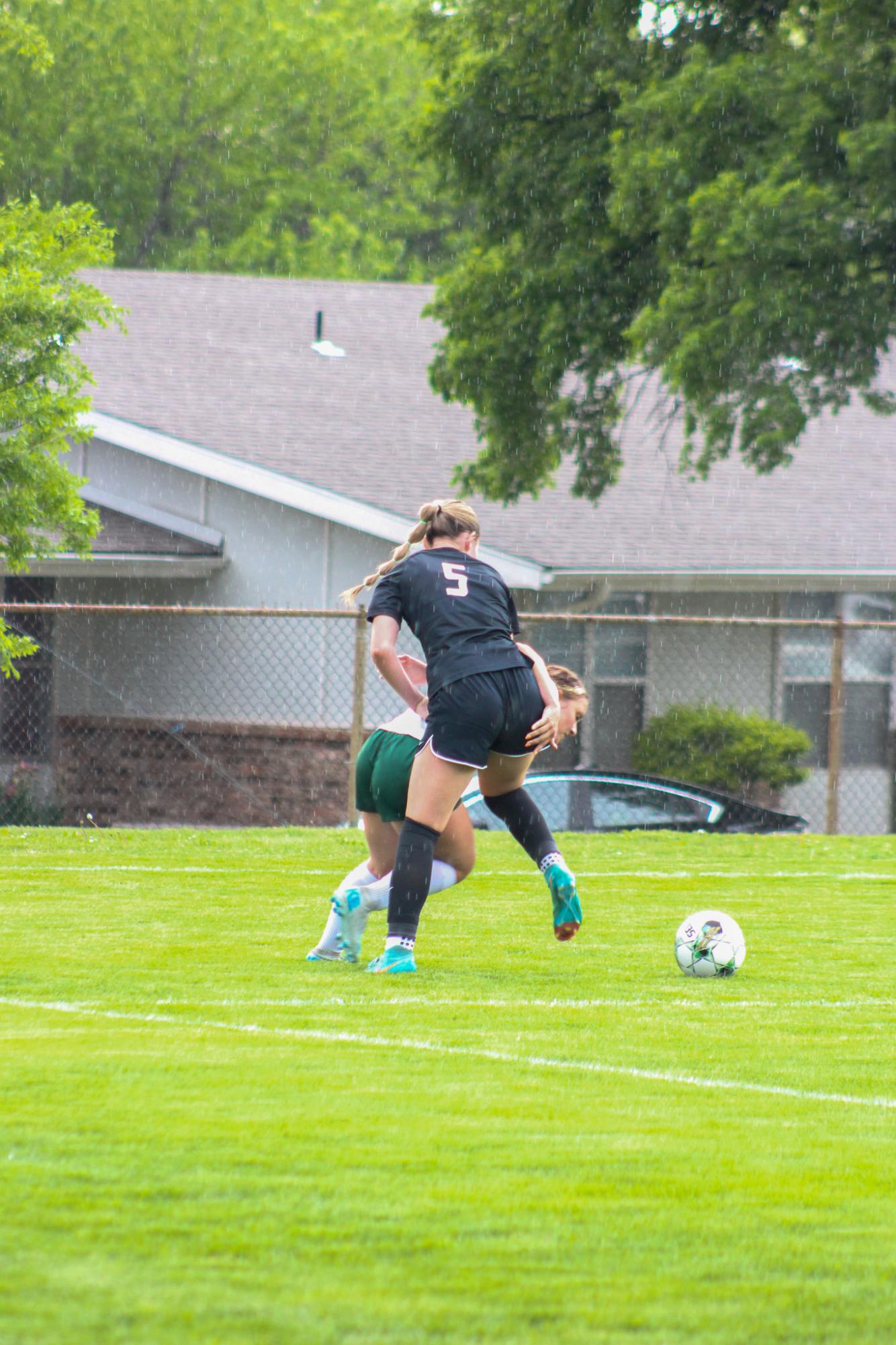 Girls varsity soccer senior night vs Salina South (Photos by Delainey Stephenson)