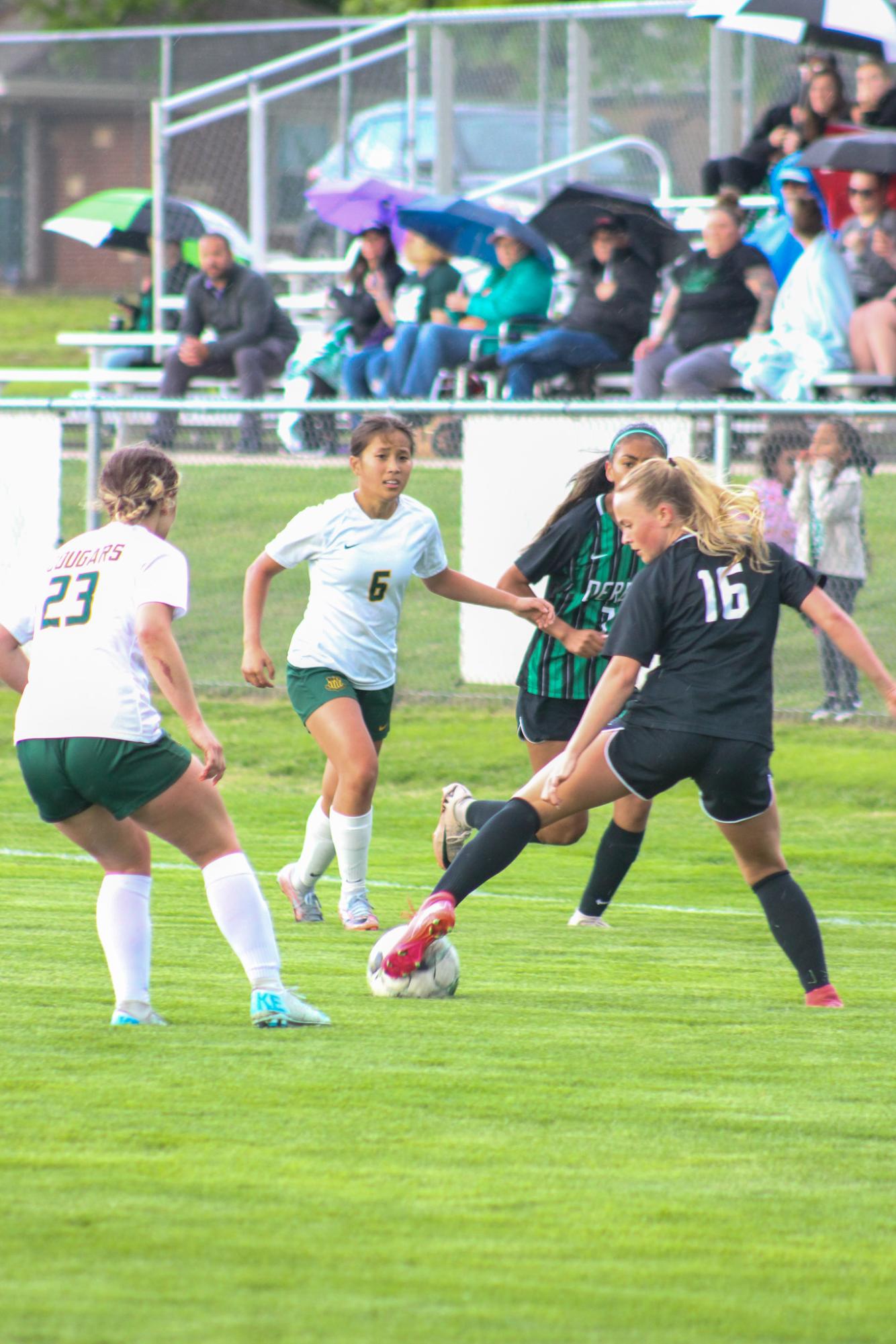 Girls varsity soccer senior night vs Salina South (Photos by Delainey Stephenson)