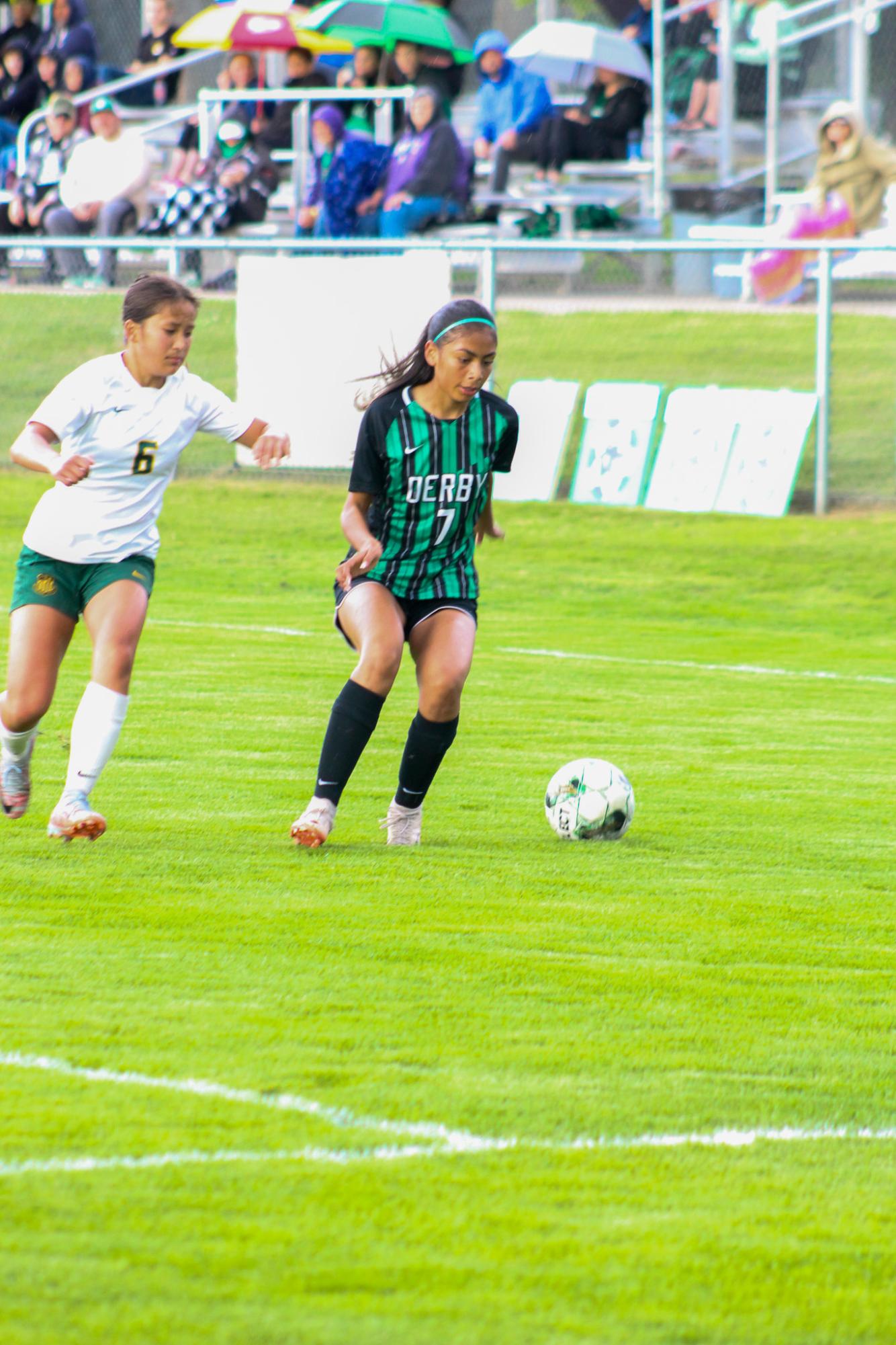 Girls varsity soccer senior night vs Salina South (Photos by Delainey Stephenson)