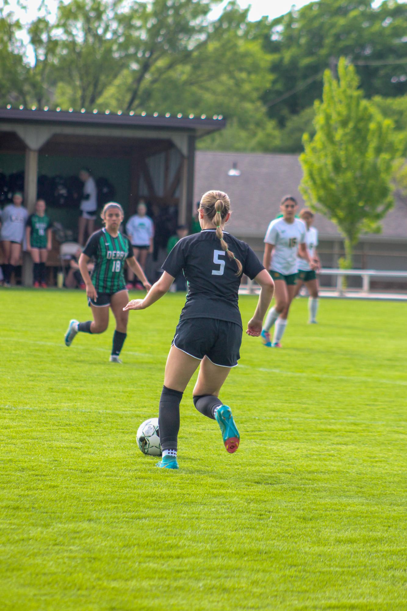 Girls varsity soccer senior night vs Salina South (Photos by Delainey Stephenson)