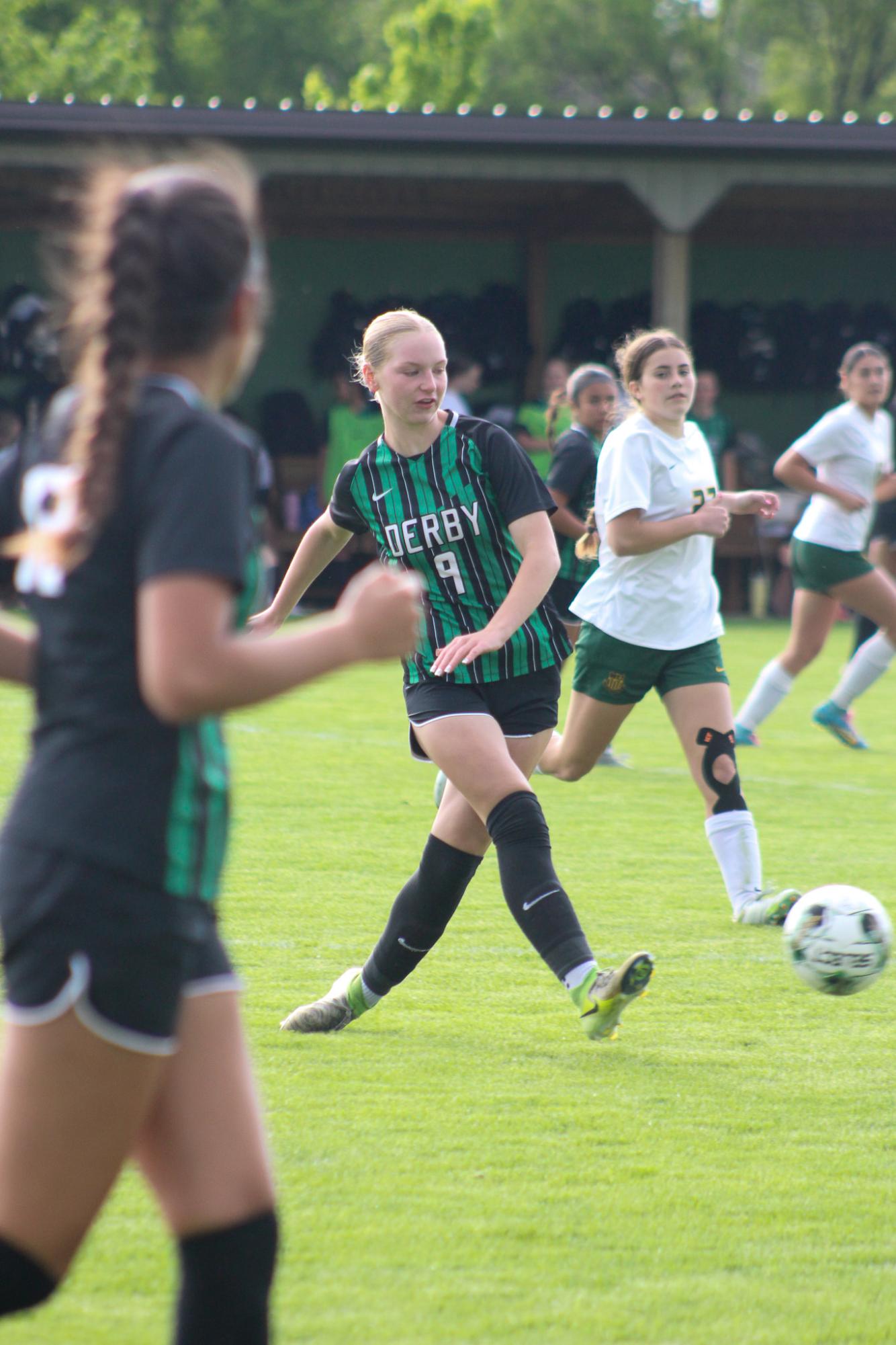 Girls varsity soccer senior night vs Salina South (Photos by Delainey Stephenson)