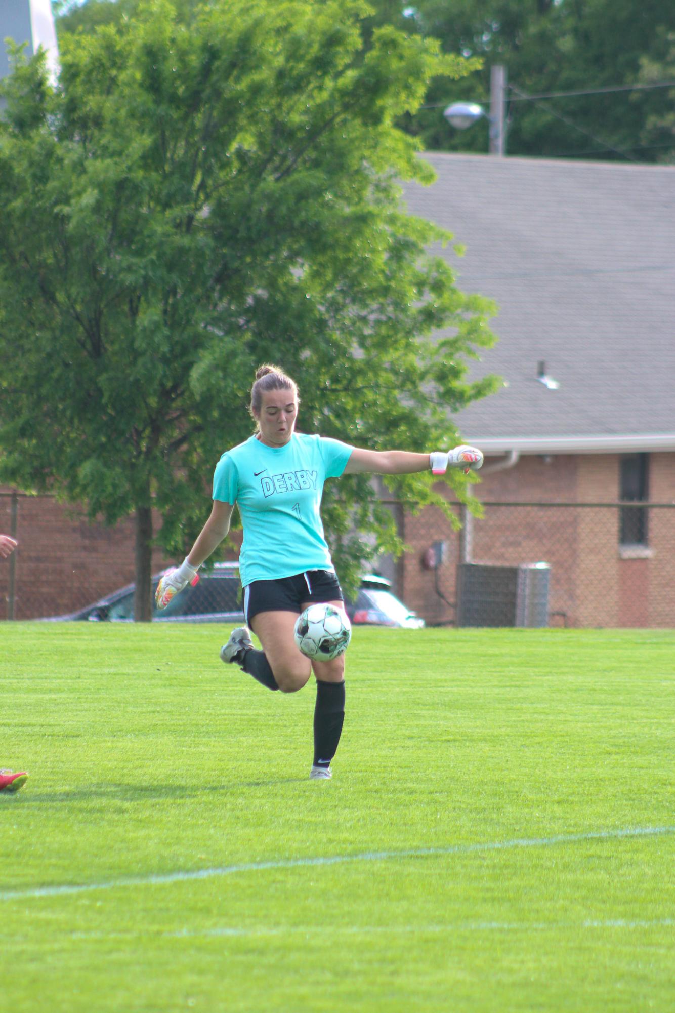 Girls varsity soccer senior night vs Salina South (Photos by Delainey Stephenson)