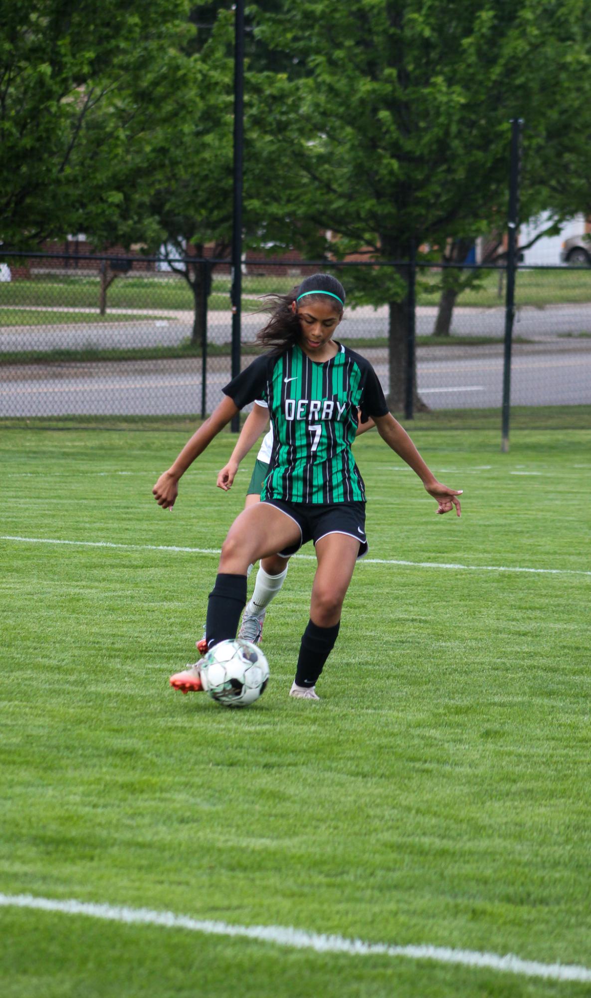 Girls varsity soccer senior night vs Salina South (Photos by Delainey Stephenson)
