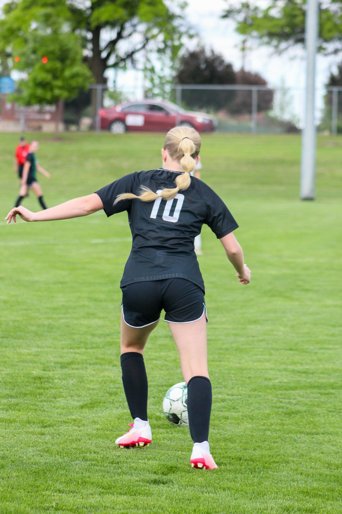 Girls varsity soccer senior night vs Salina South (Photos by Delainey Stephenson)