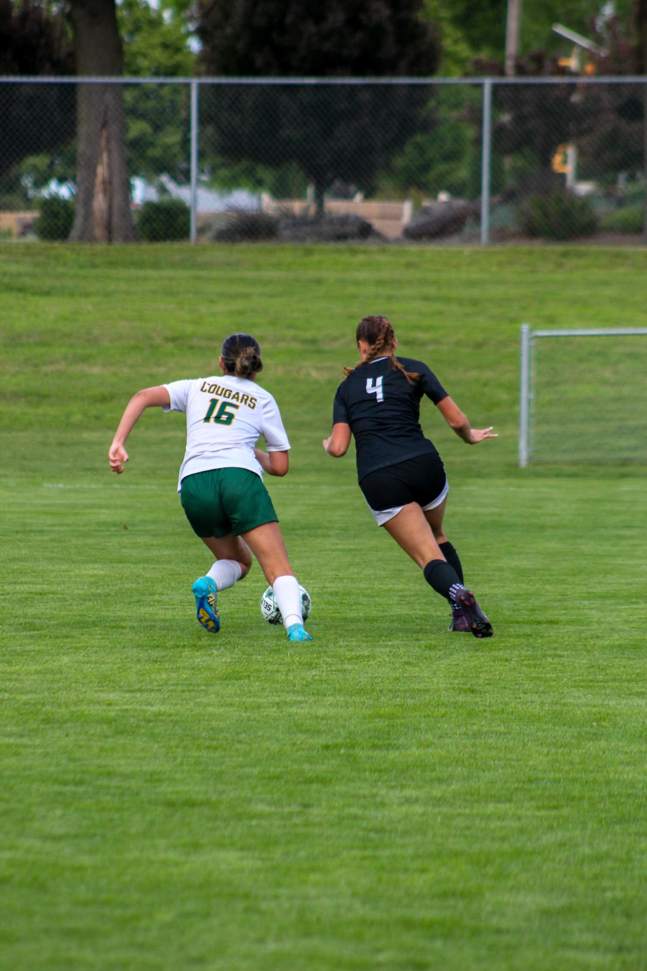 Girls varsity soccer senior night vs Salina South (Photos by Delainey Stephenson)