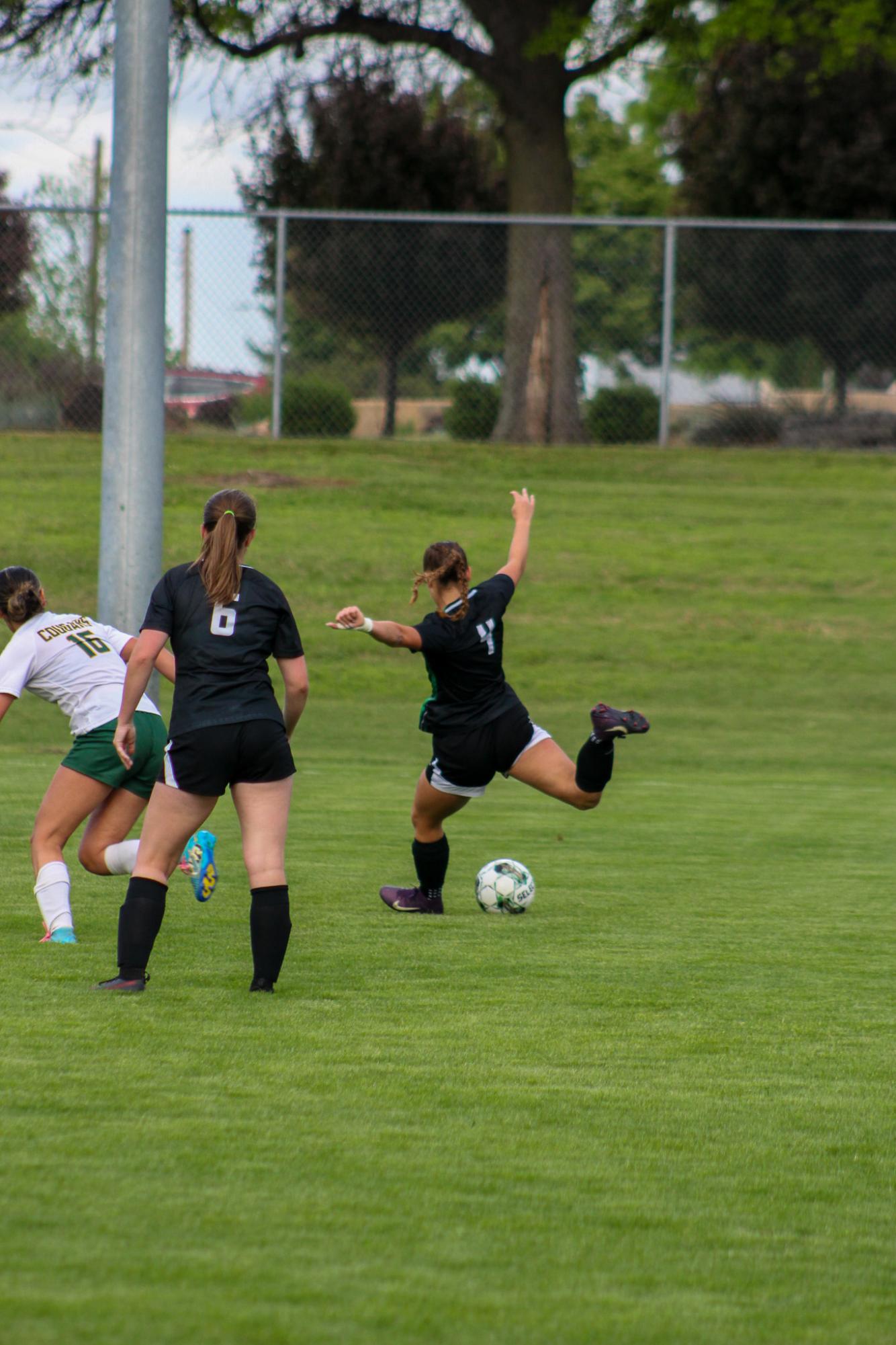 Girls varsity soccer senior night vs Salina South (Photos by Delainey Stephenson)