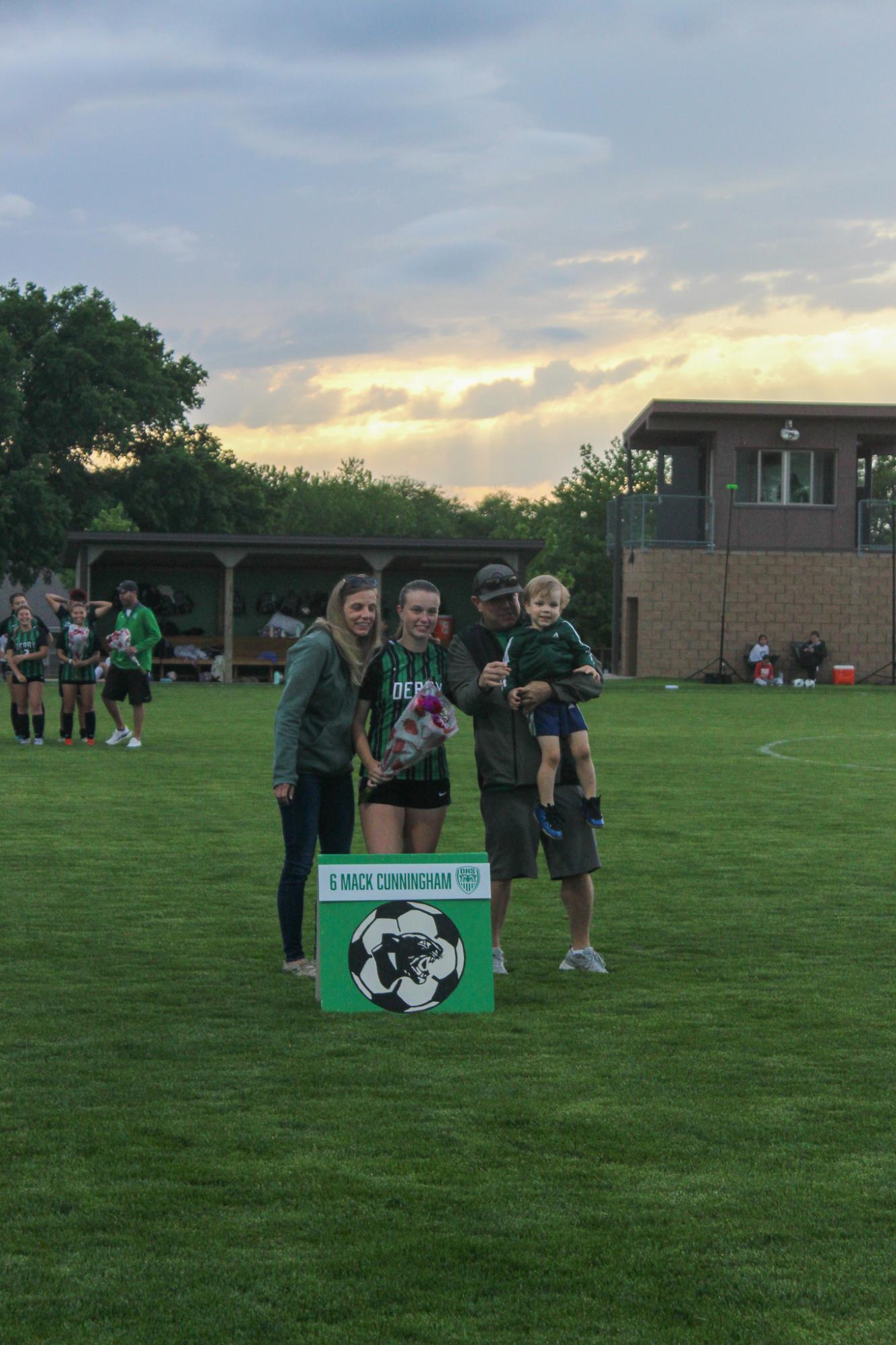 Girls varsity soccer senior night vs Salina South (Photos by Delainey Stephenson)