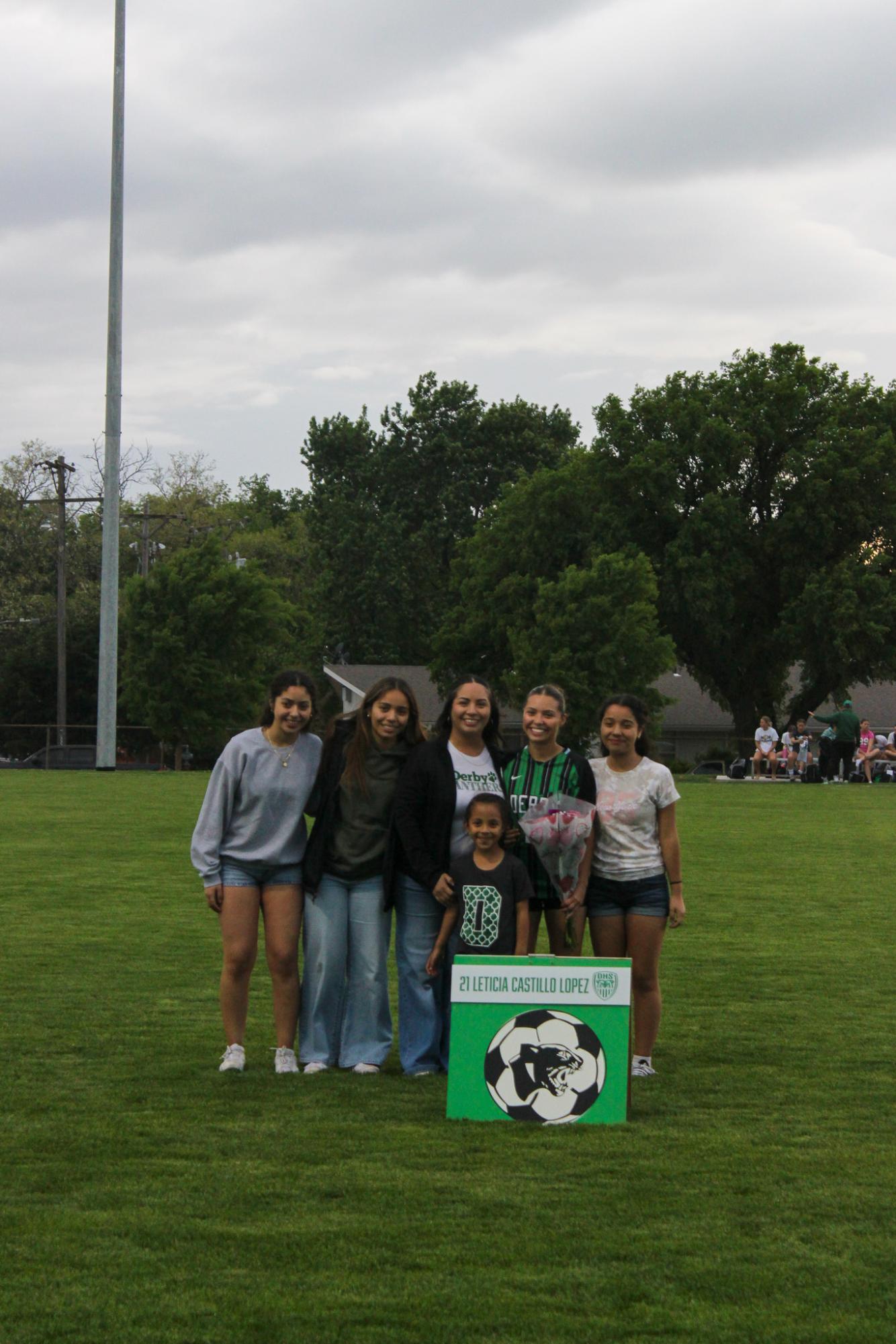 Girls varsity soccer senior night vs Salina South (Photos by Delainey Stephenson)