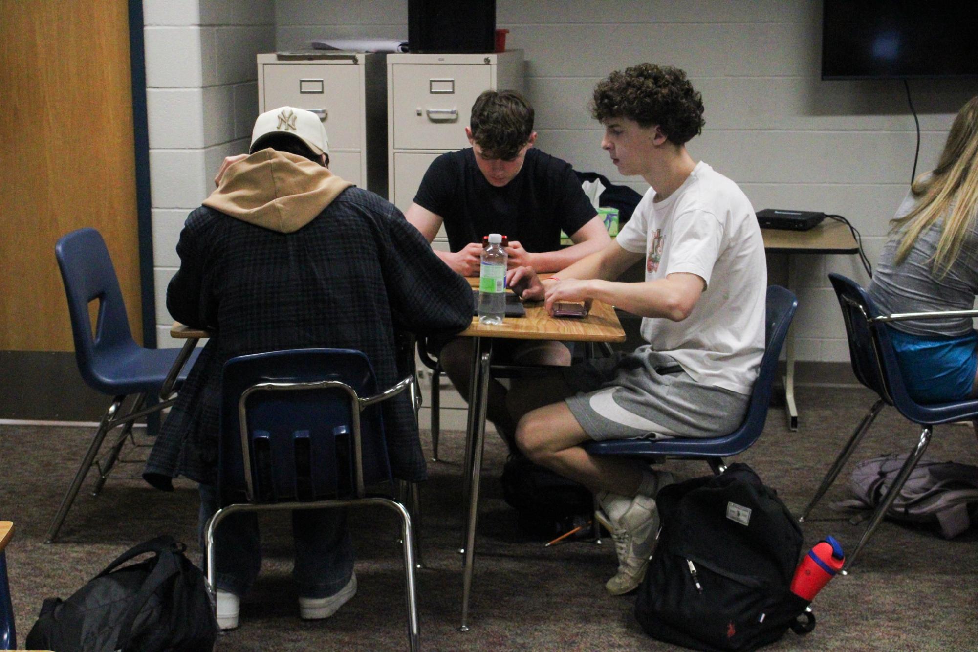 U.S. History class (Photos by Kaelyn Kissack)