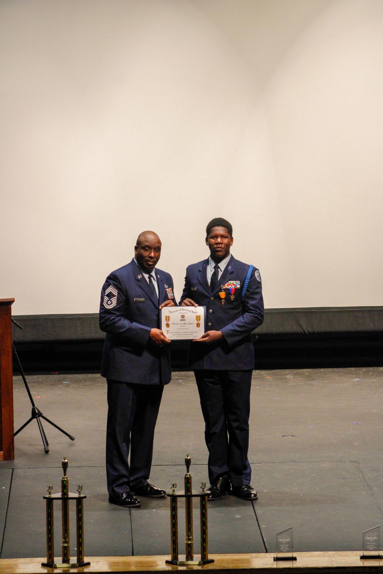 AFJROTC award ceremony (Photos by Alexis King)
