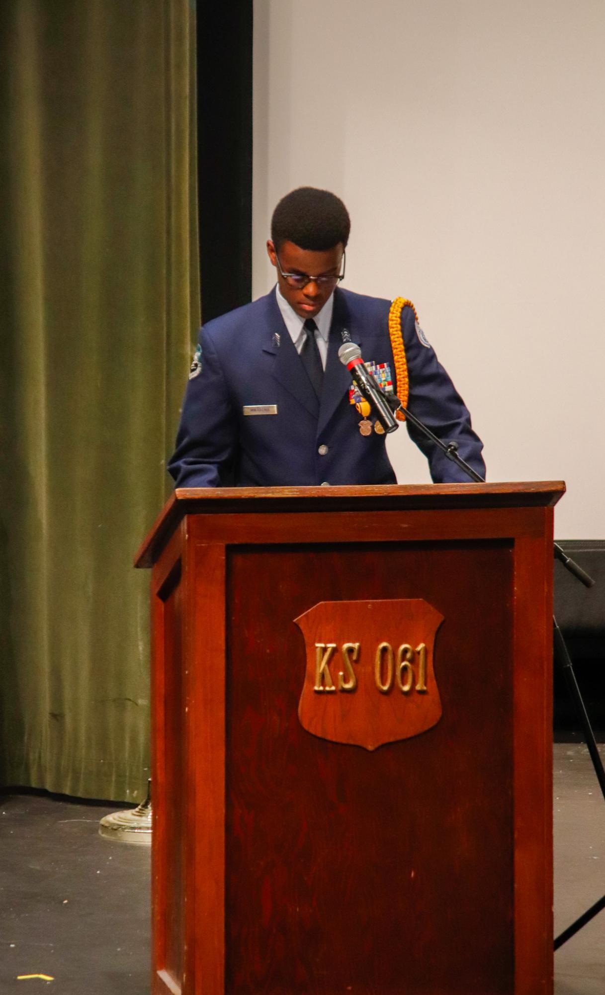 AFJROTC award ceremony (Photos by Delainey Stephenson)