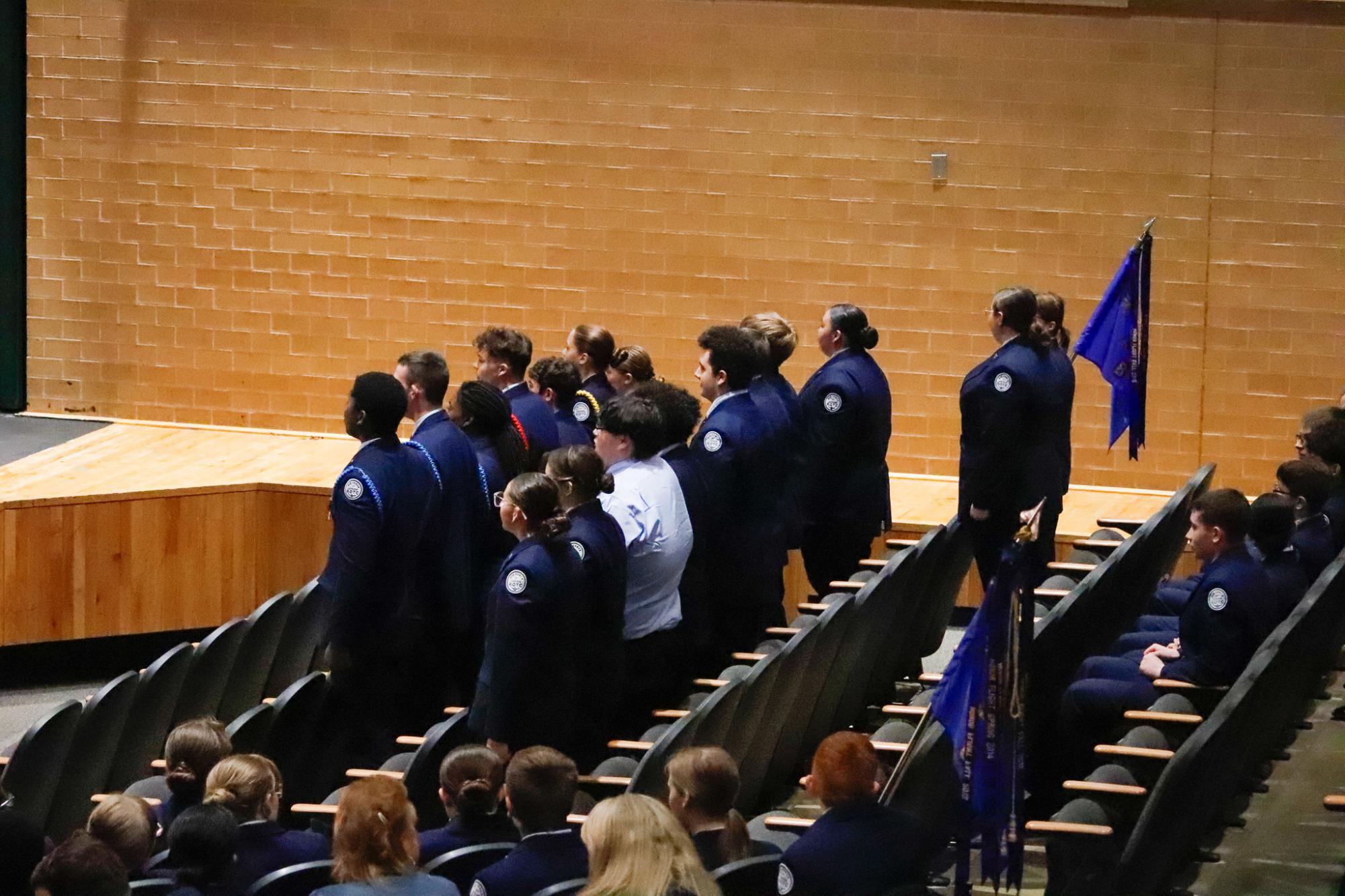AFJROTC award ceremony (Photos by Delainey Stephenson)