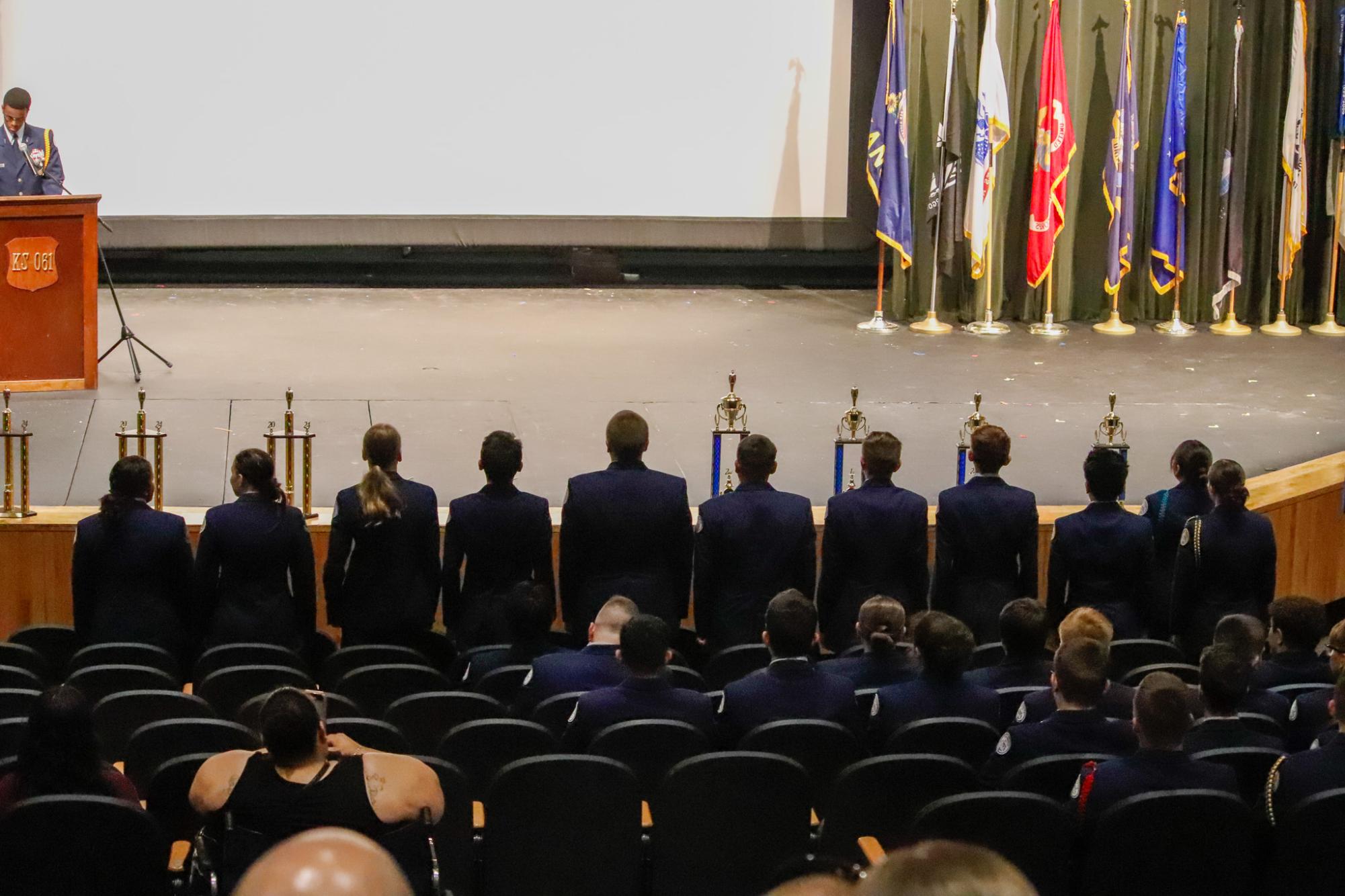 AFJROTC award ceremony (Photos by Delainey Stephenson)