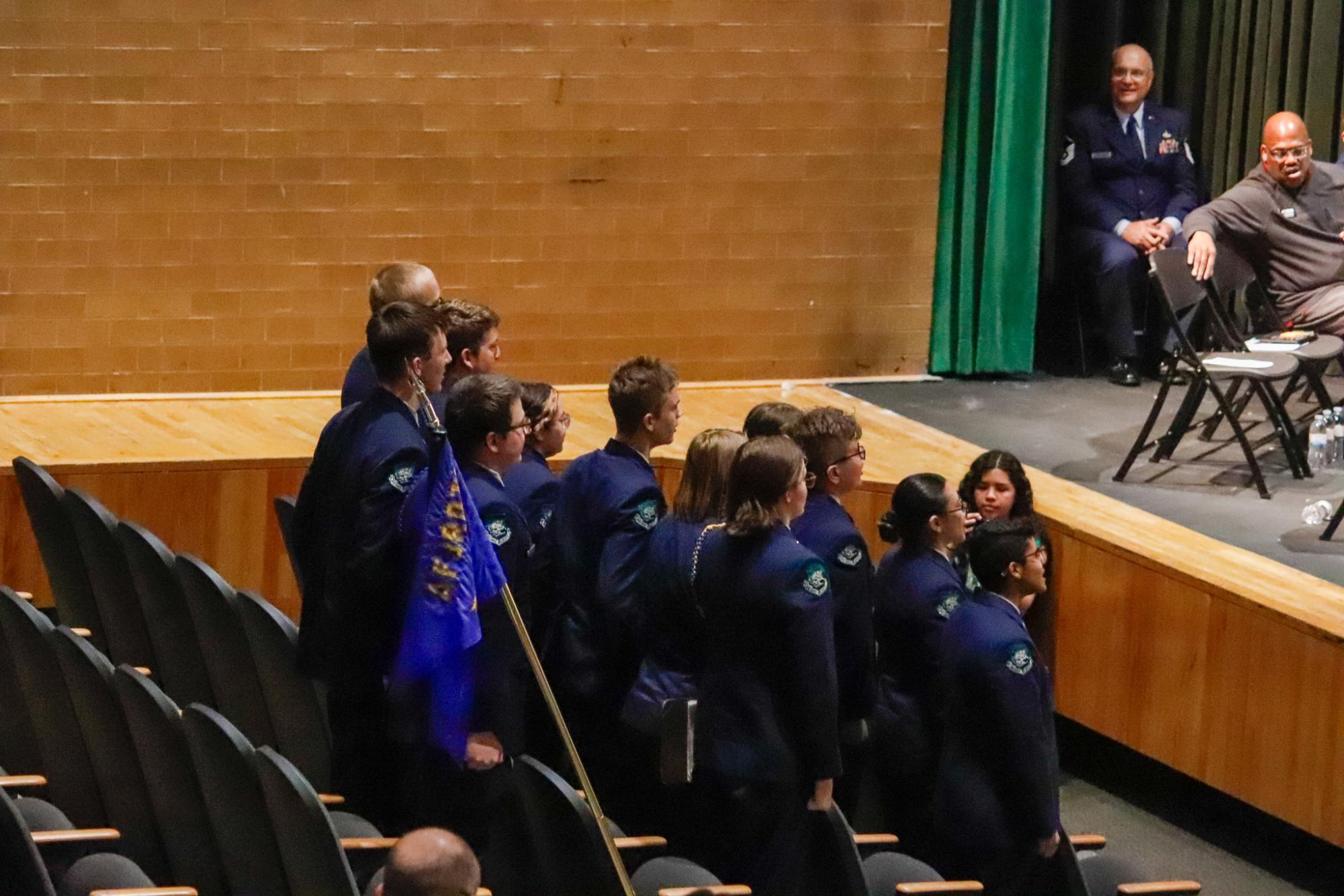 AFJROTC award ceremony (Photos by Delainey Stephenson)