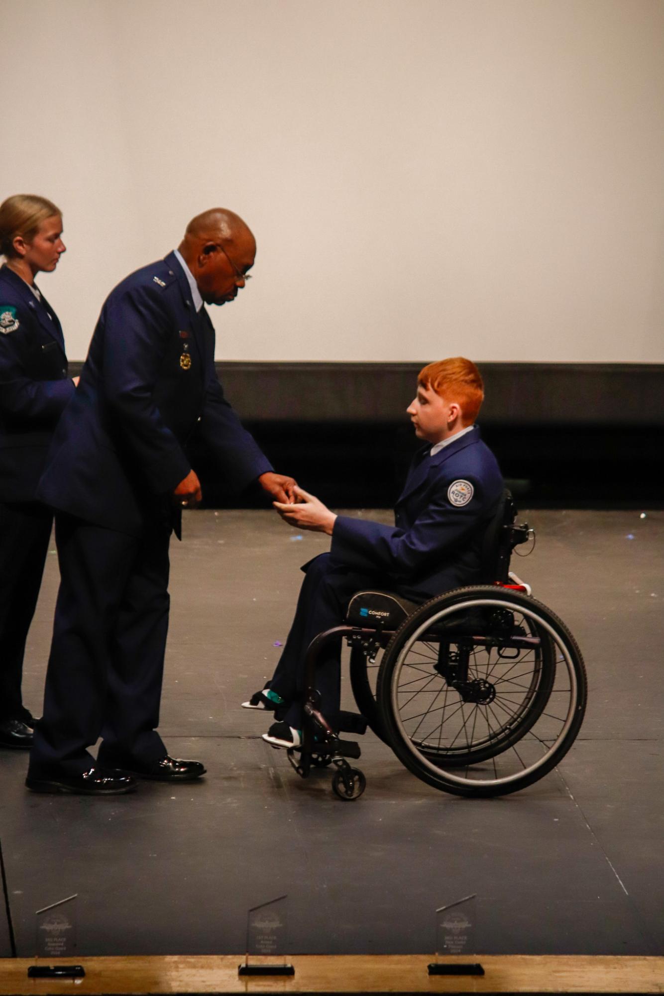 AFJROTC award ceremony (Photos by Delainey Stephenson)