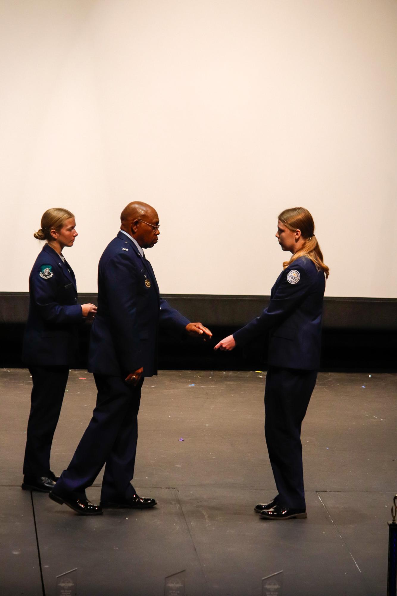 AFJROTC award ceremony (Photos by Delainey Stephenson)