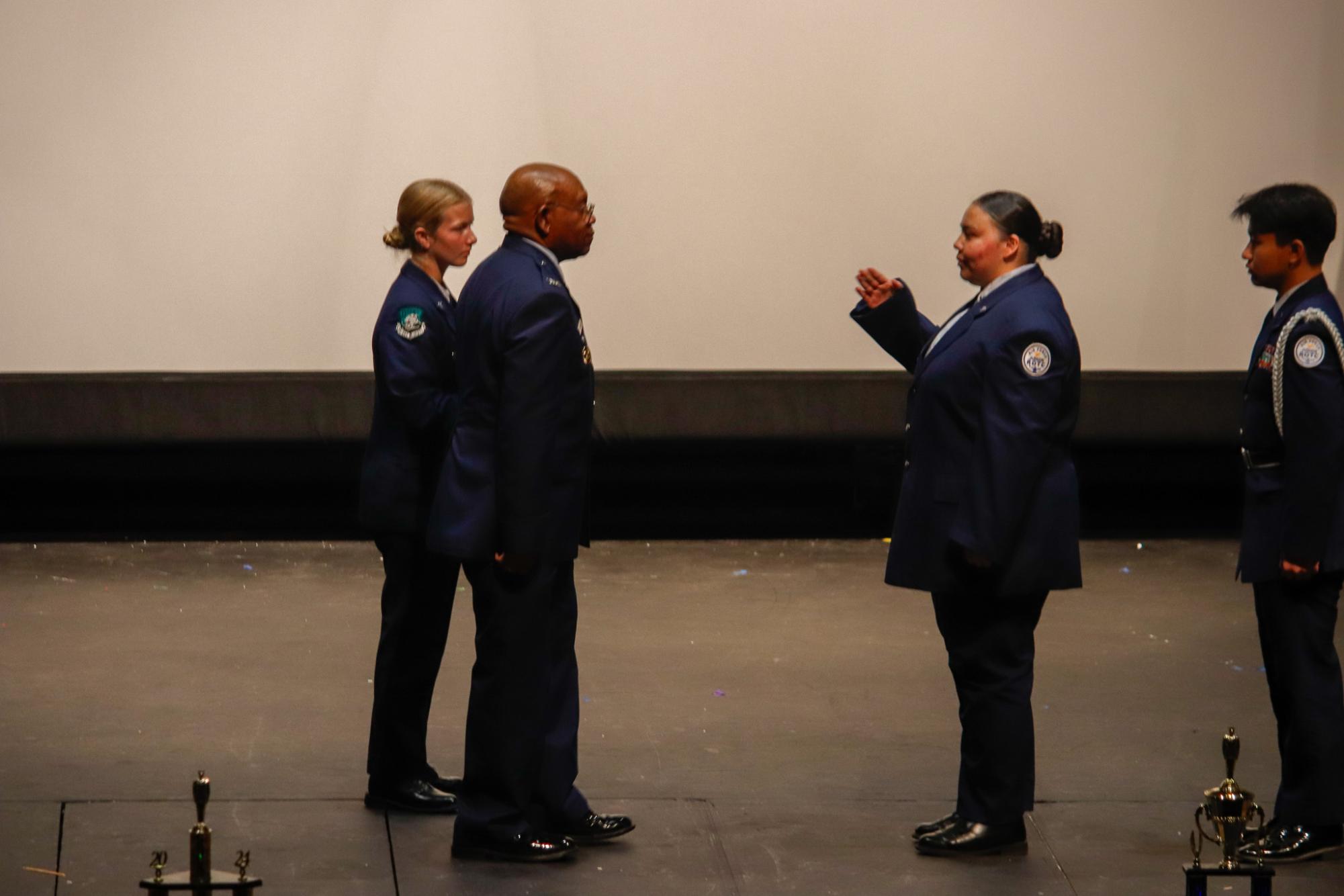 AFJROTC award ceremony (Photos by Delainey Stephenson)