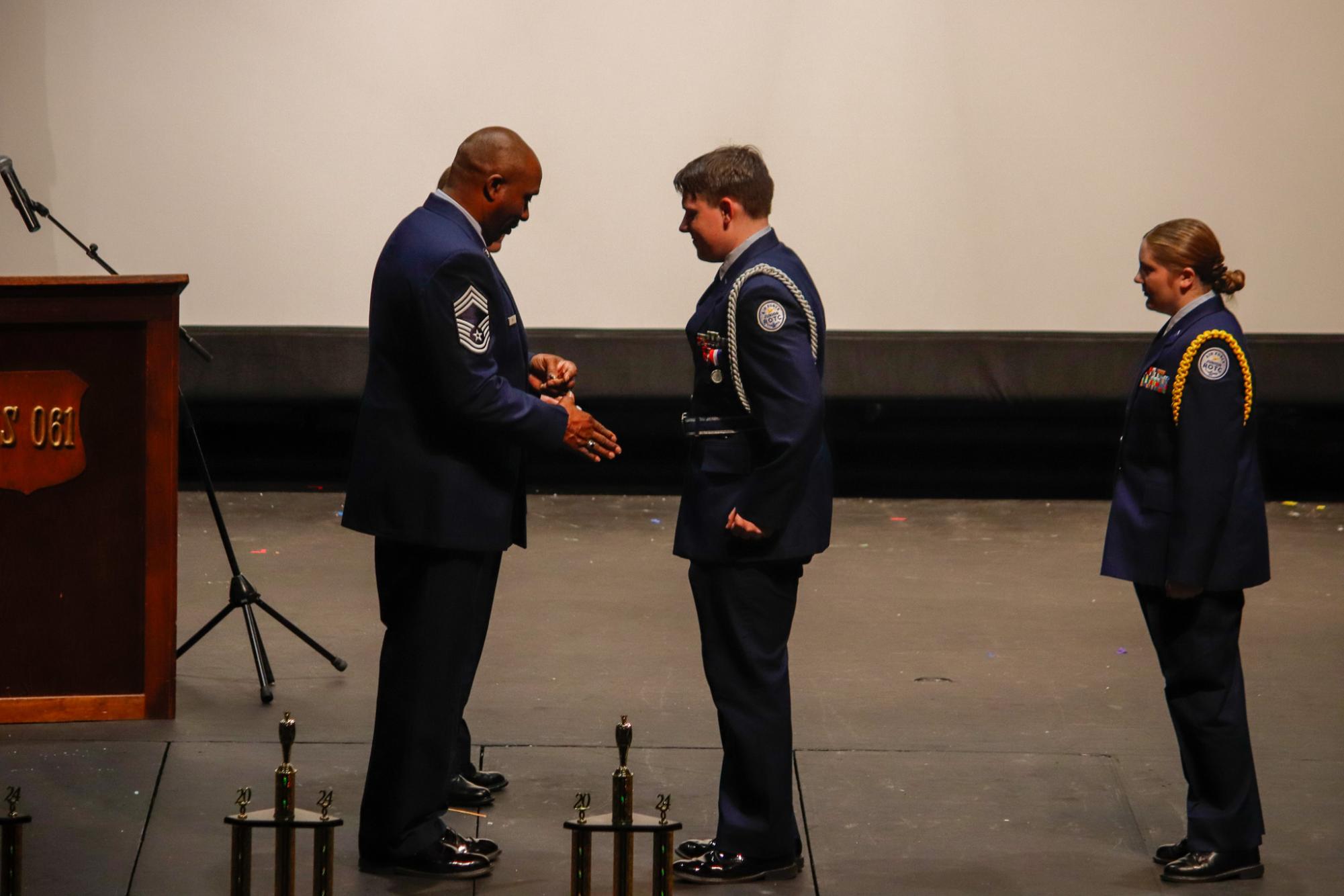 AFJROTC award ceremony (Photos by Delainey Stephenson)